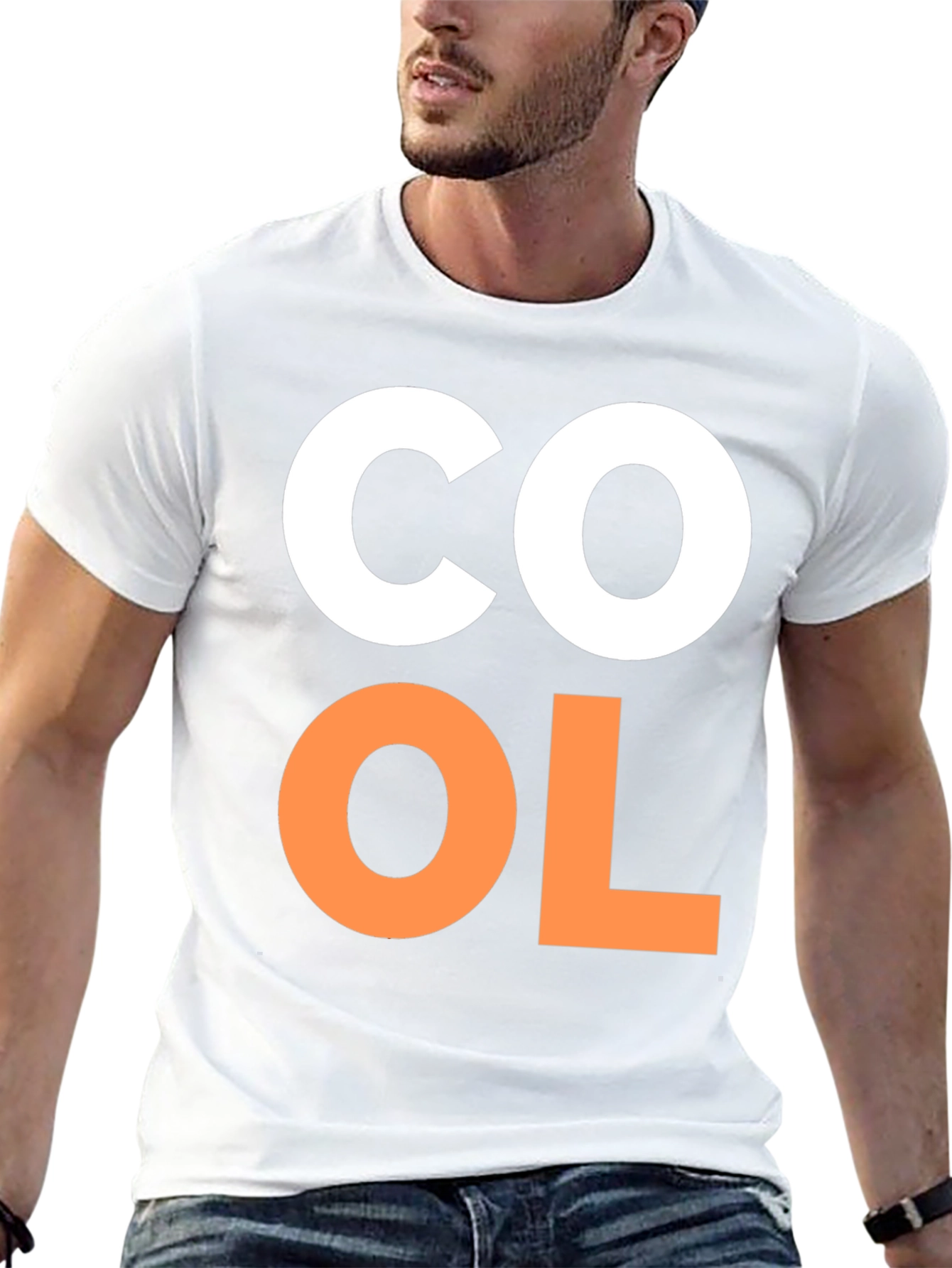 Cool Graphic Tee - Stylish Cotton Blend Comfort