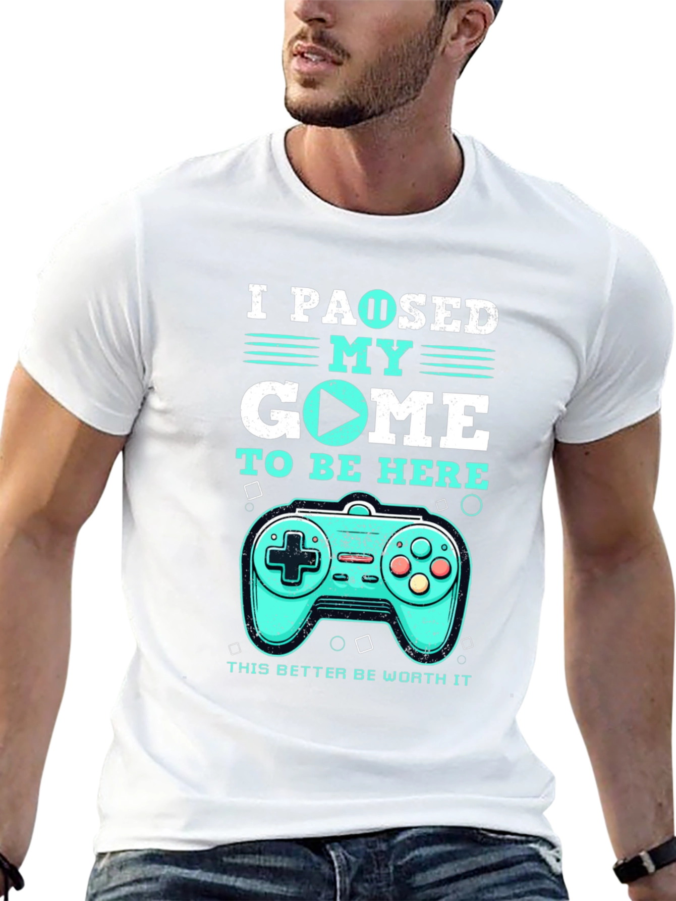 I Paused My Game T-Shirt - Gamer Tee