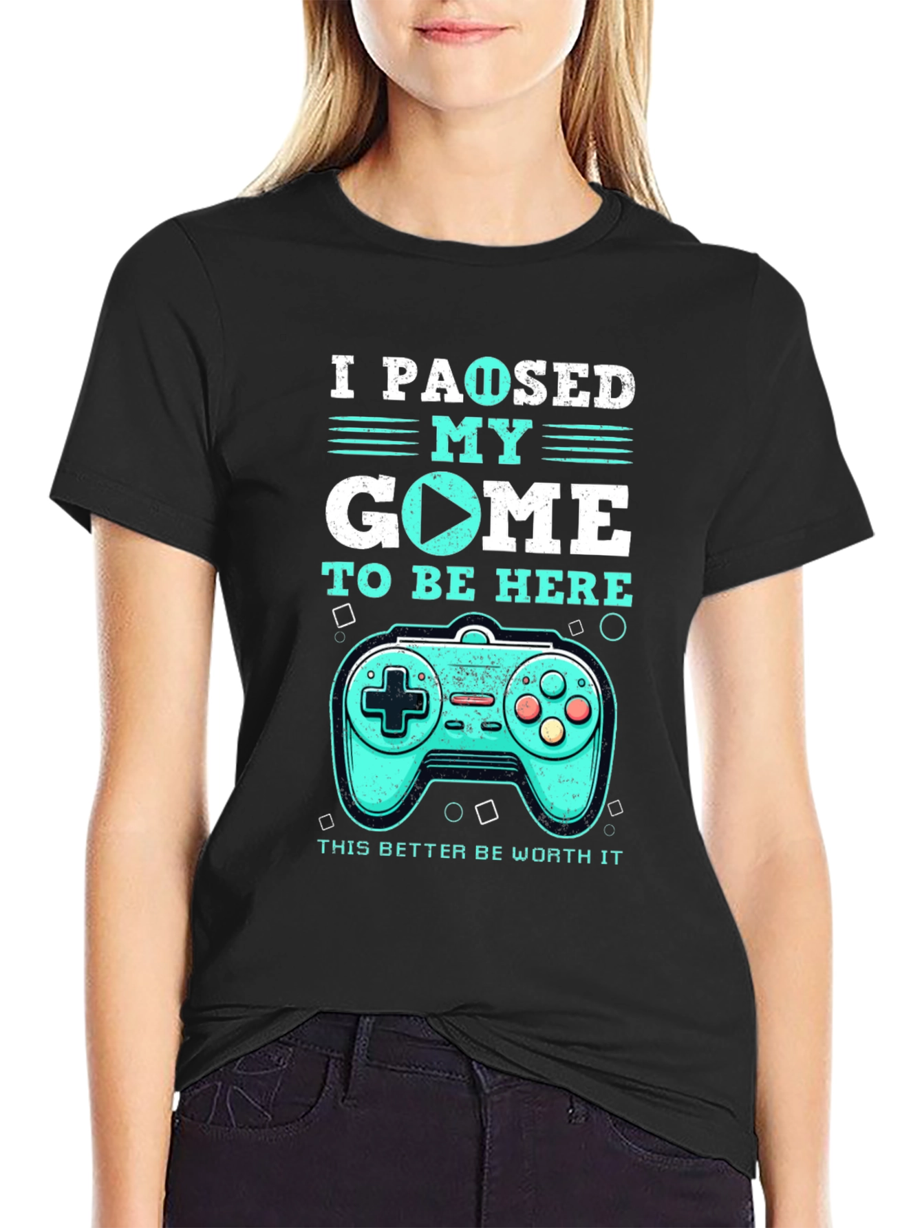 I Paused My Game T-Shirt - Gamer Tee