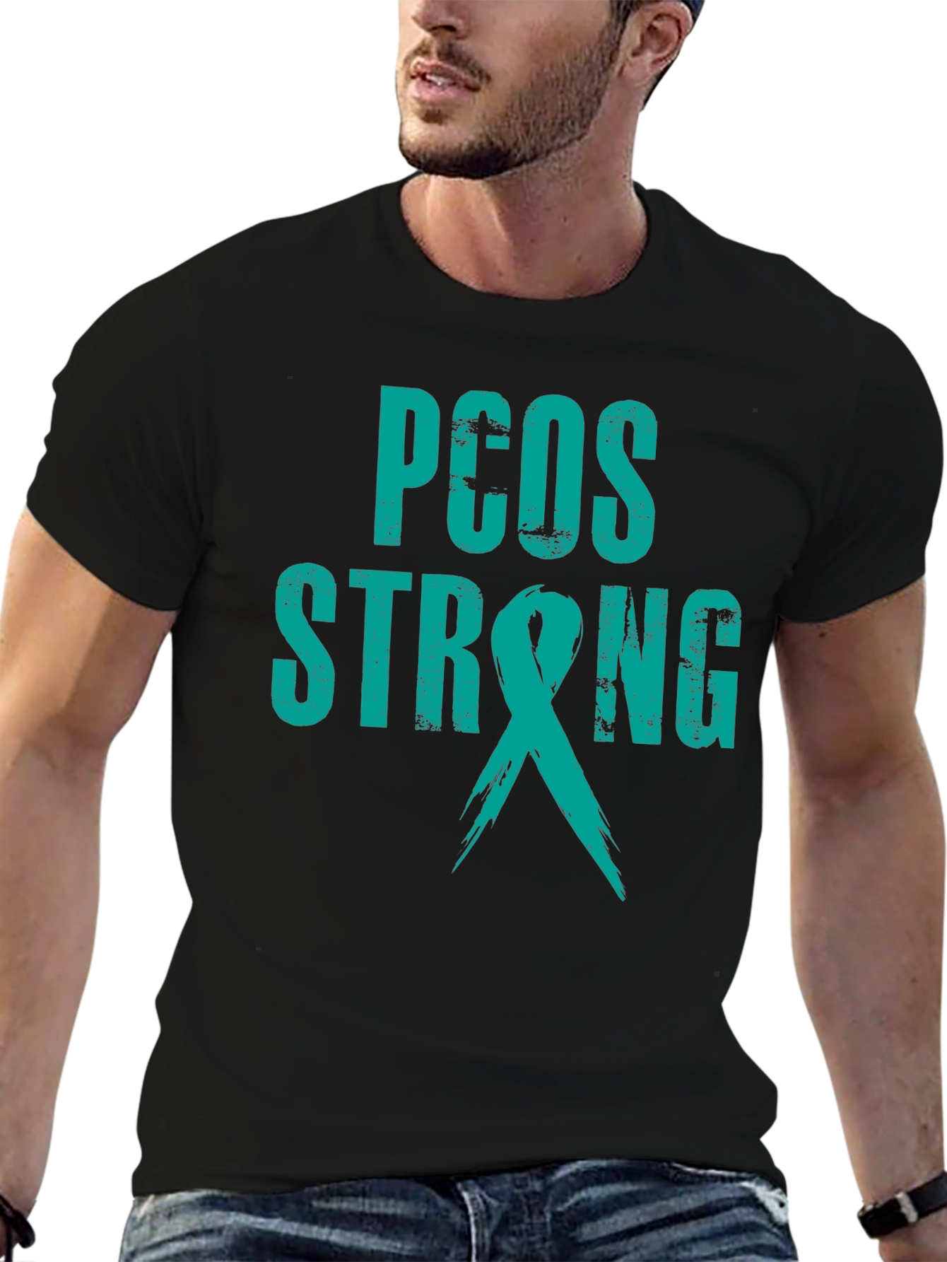 PCOS Strong Graphic T-Shirt
