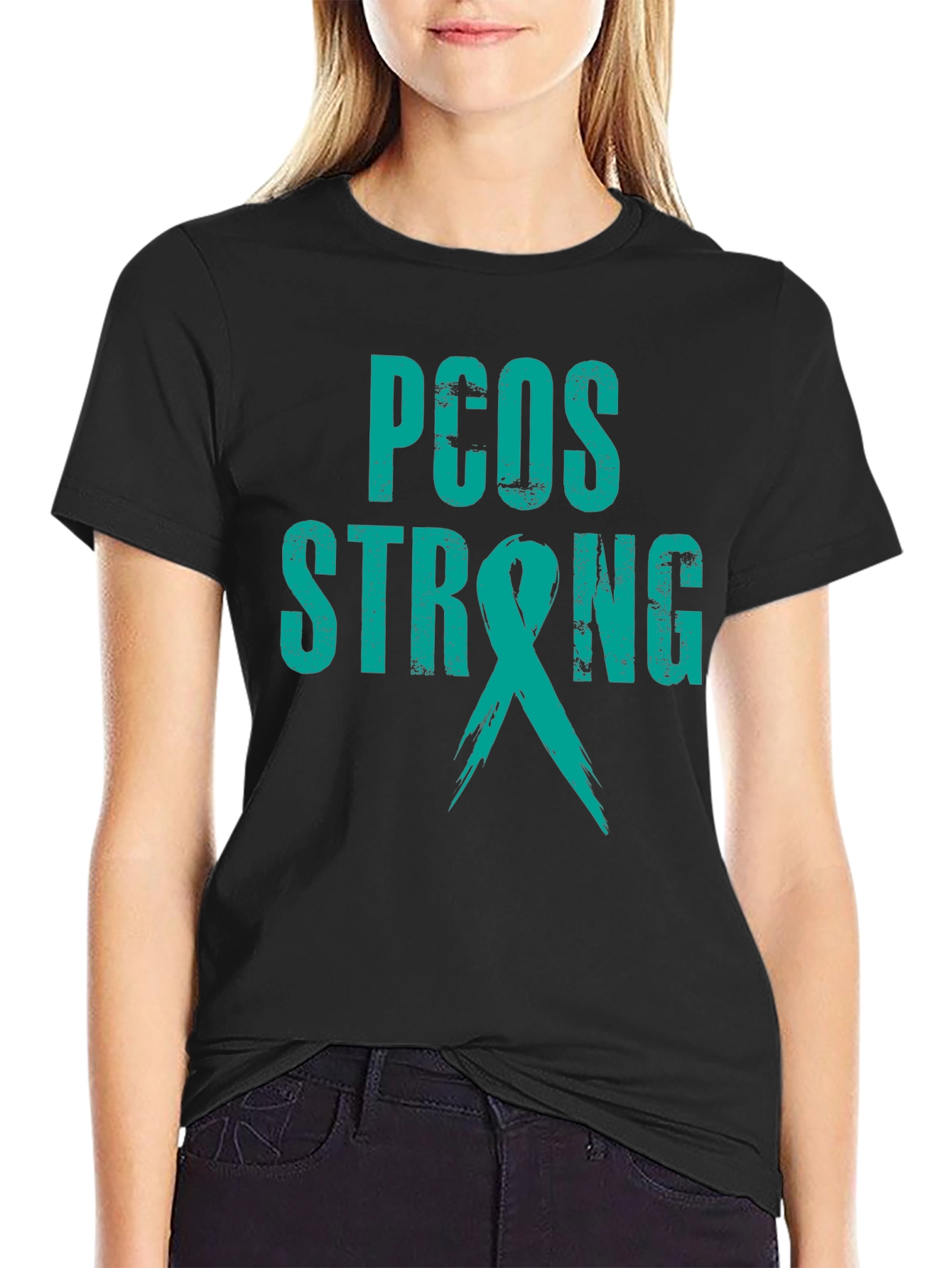PCOS Strong Graphic T-Shirt