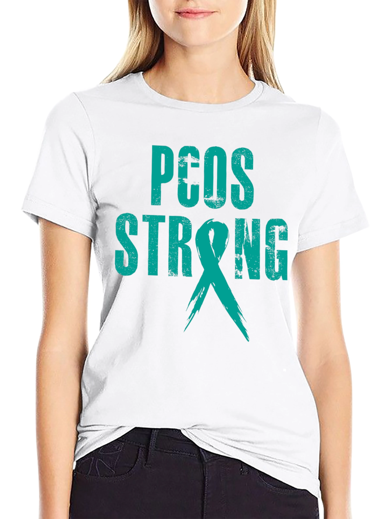 PCOS Strong Graphic T-Shirt