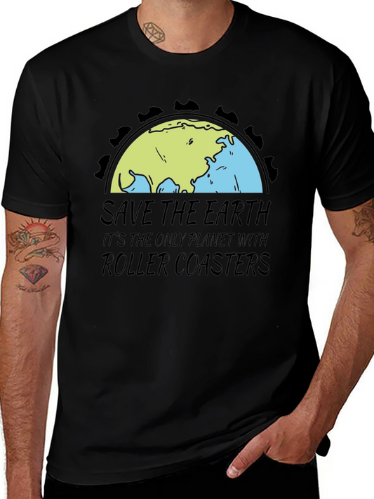Save the Earth Roller Coaster T-Shirt