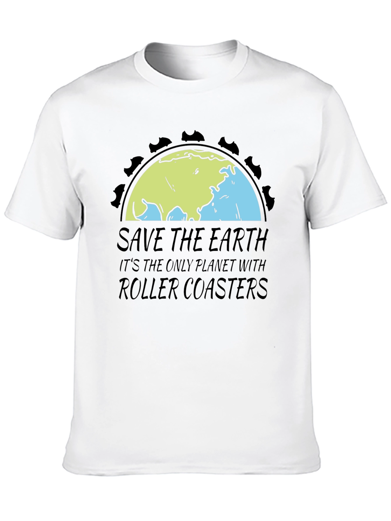 Save the Earth Roller Coaster T-Shirt