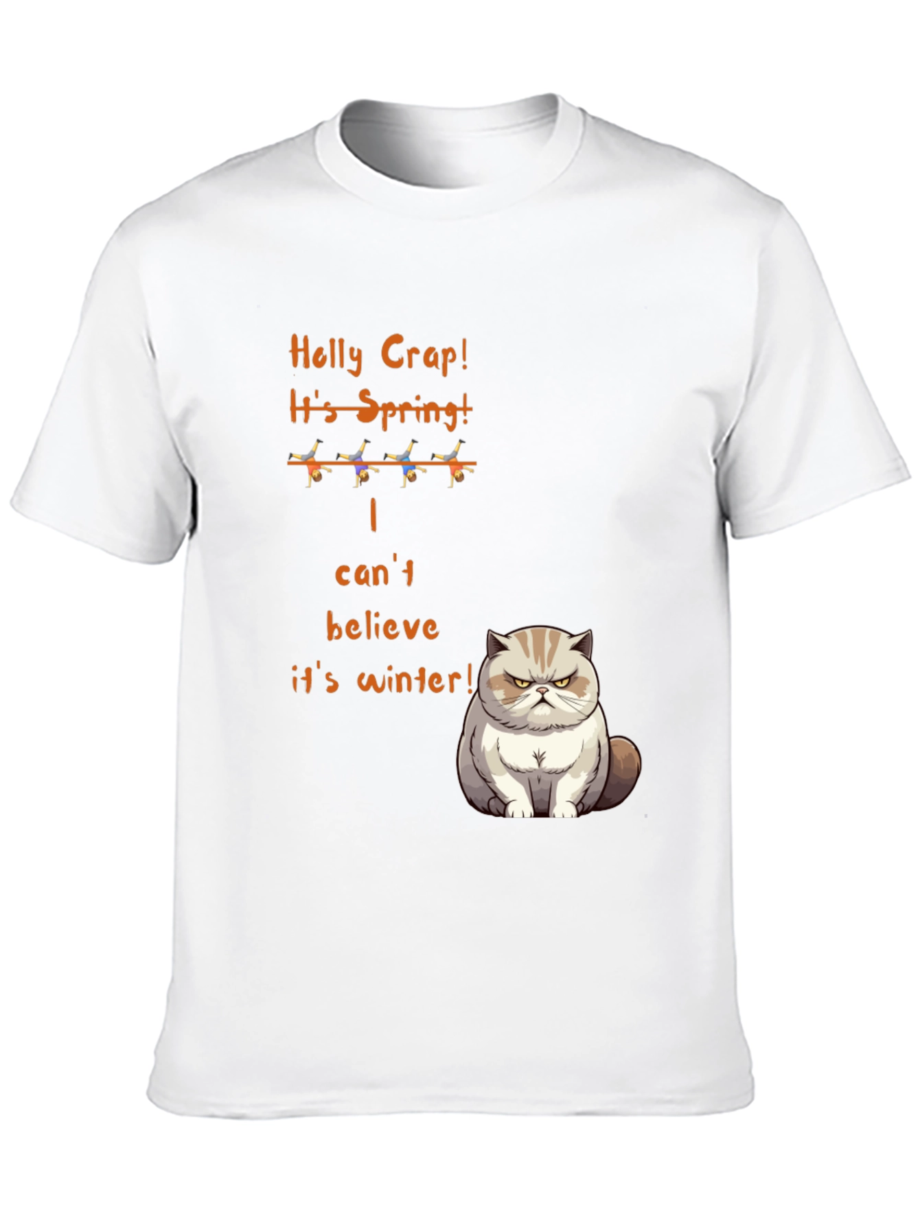 Funny Grumpy Cat Spring T-Shirt