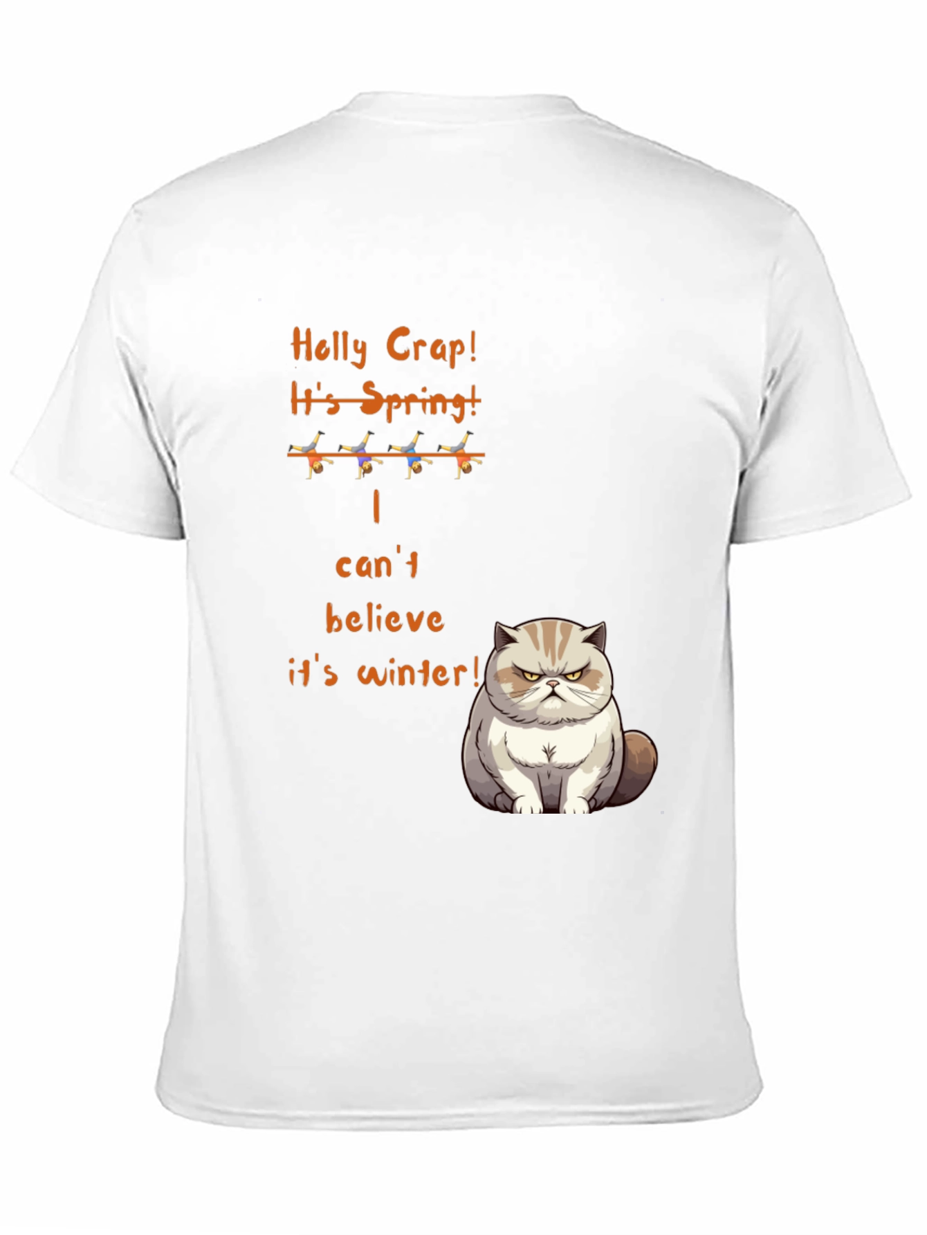 Funny Grumpy Cat Spring T-Shirt