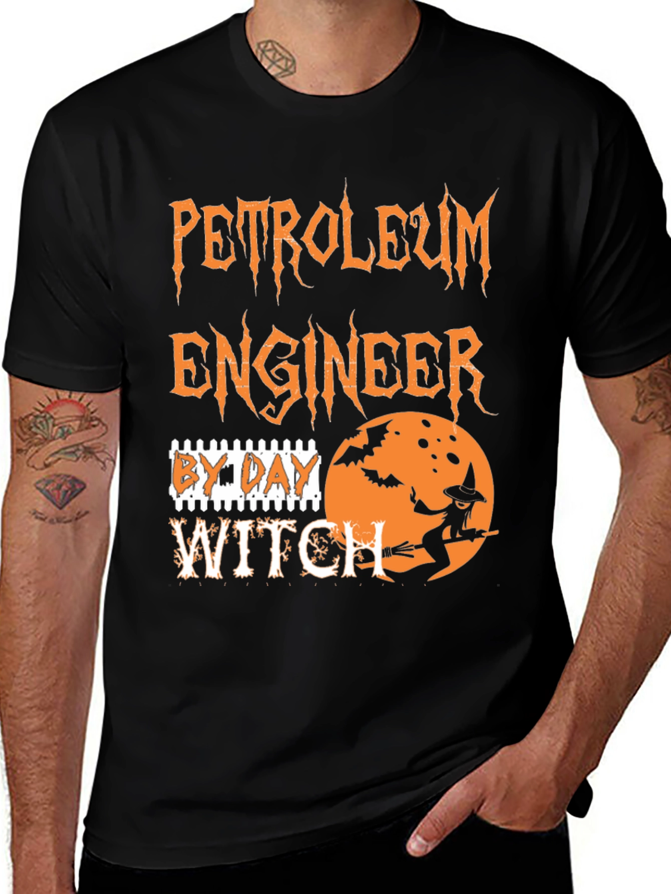 Petroleum Engineer By Day Witch T-Shirt