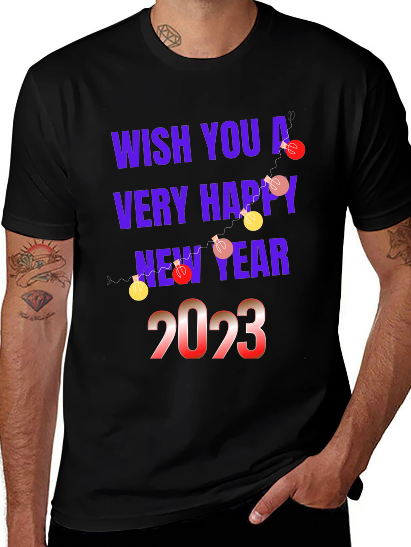 Festive New Year 2023 Graphic Tee