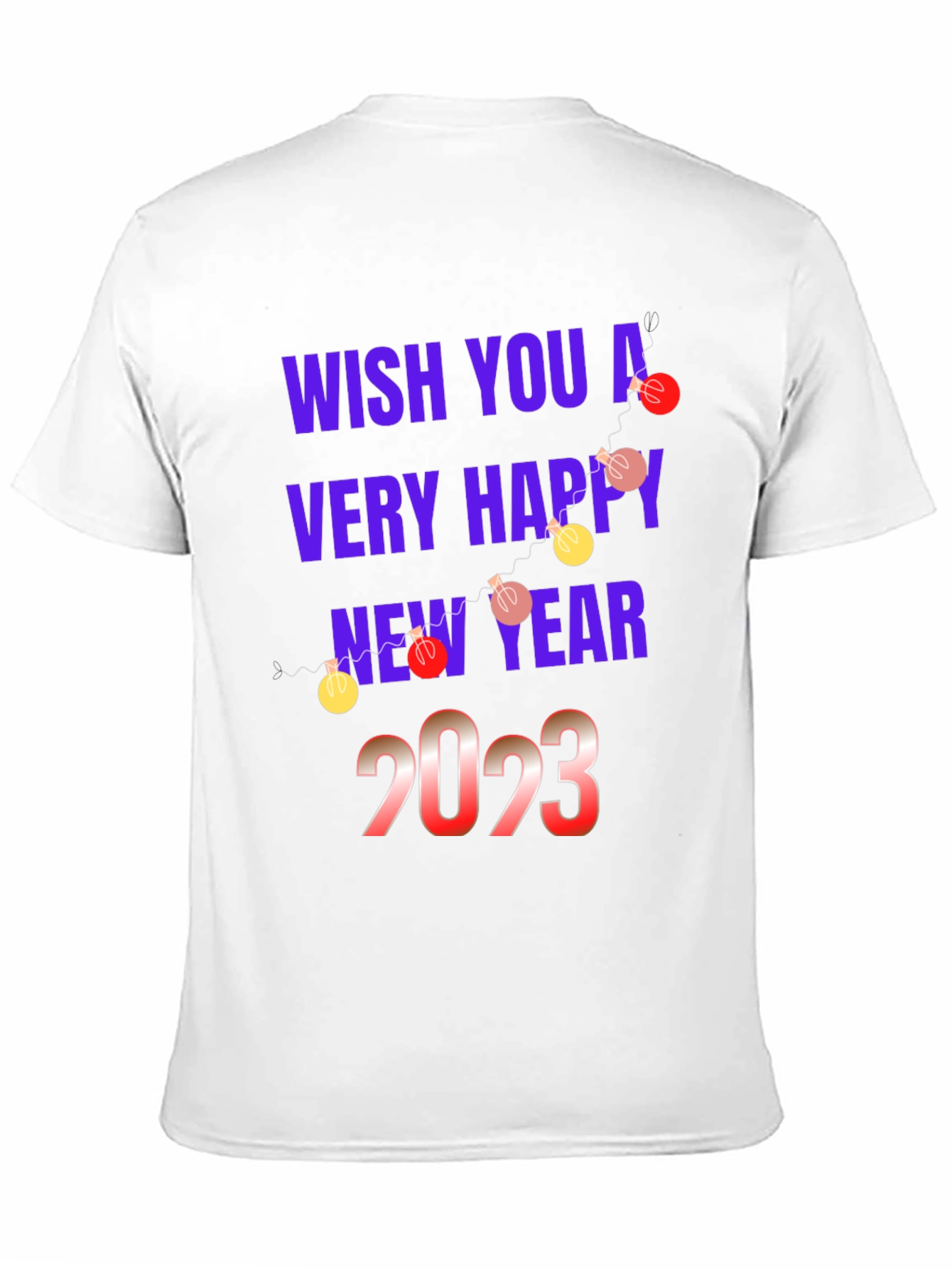 Festive New Year 2023 Graphic Tee