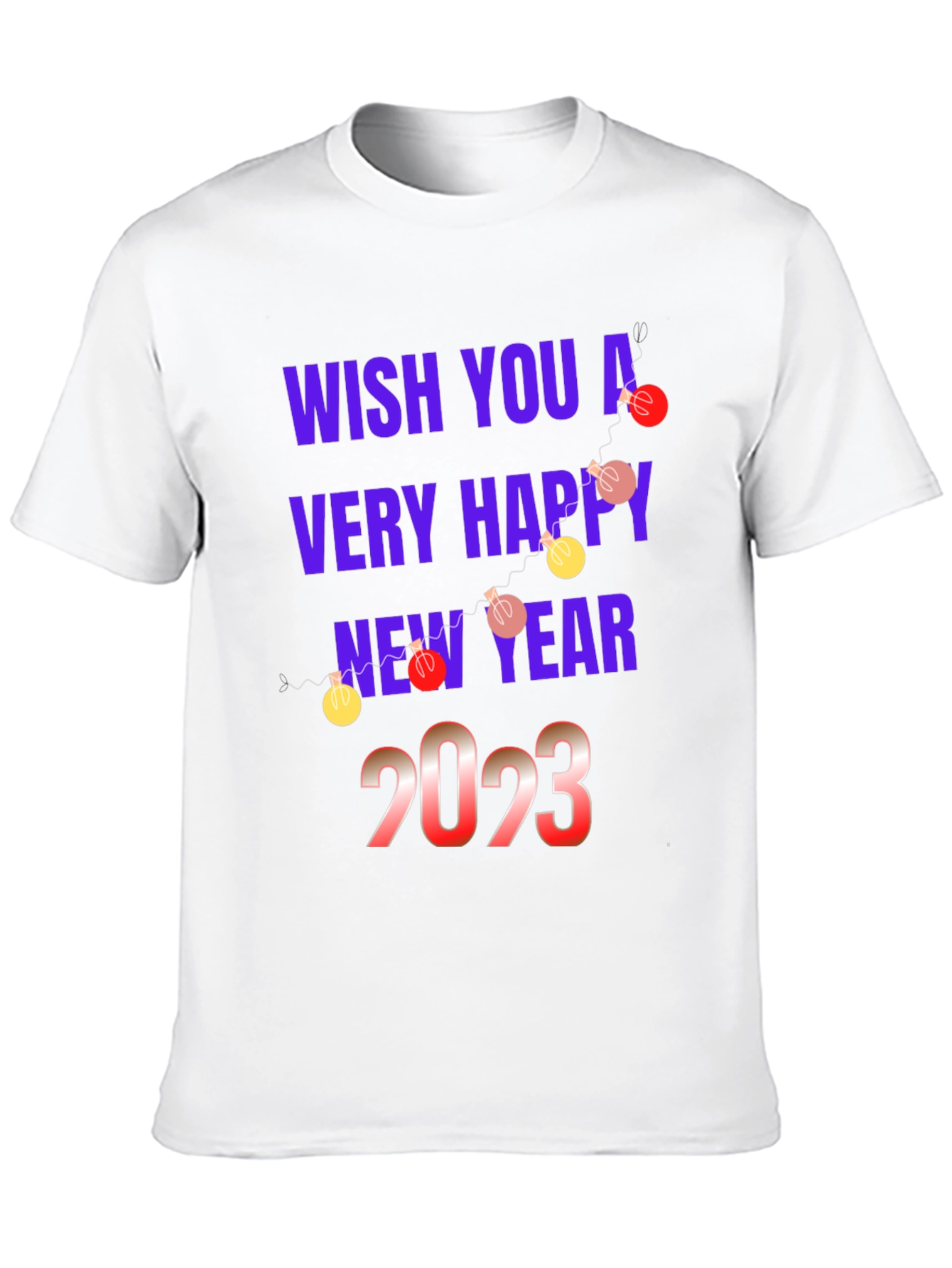 Festive New Year 2023 Graphic Tee