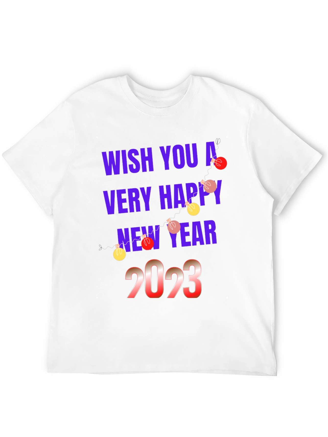 Festive New Year 2023 Graphic Tee