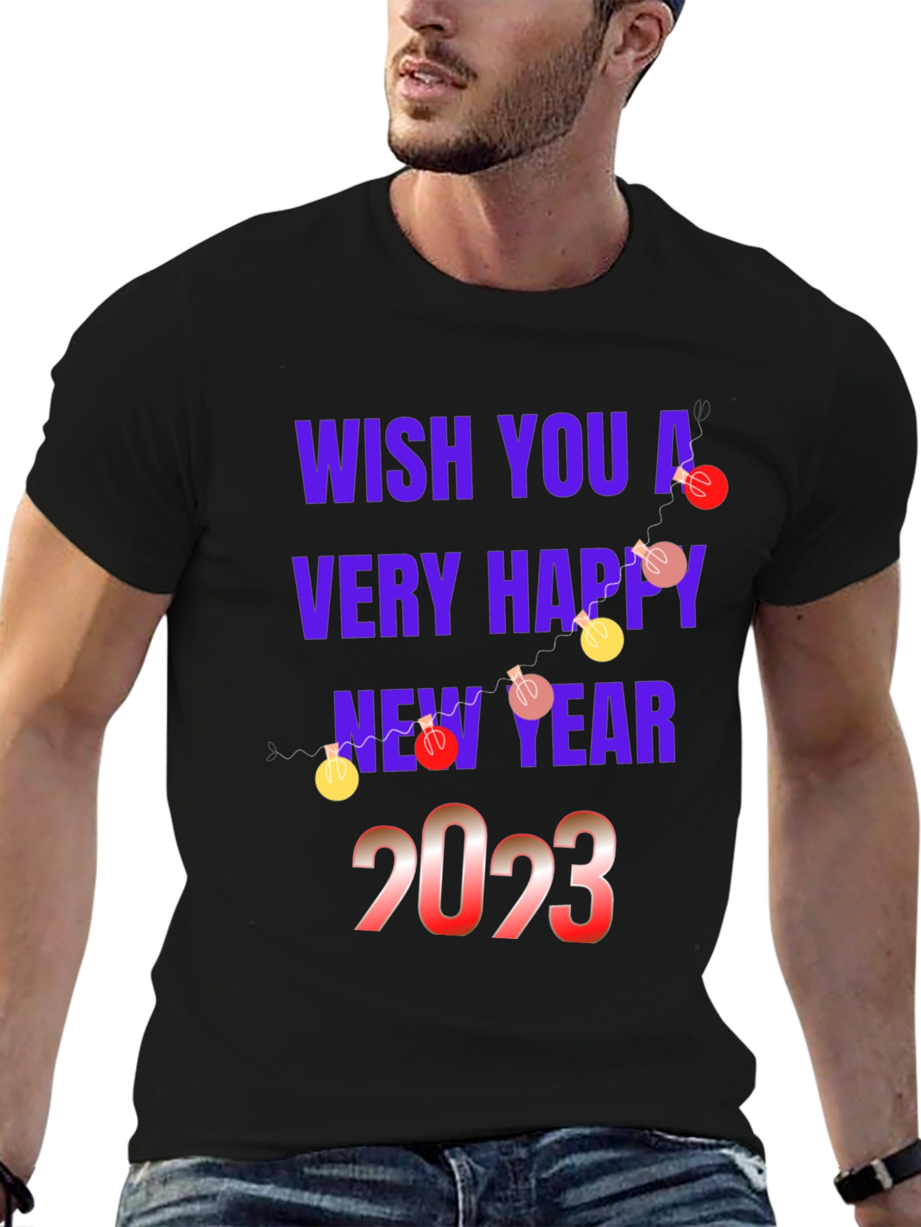 Festive New Year 2023 Graphic Tee
