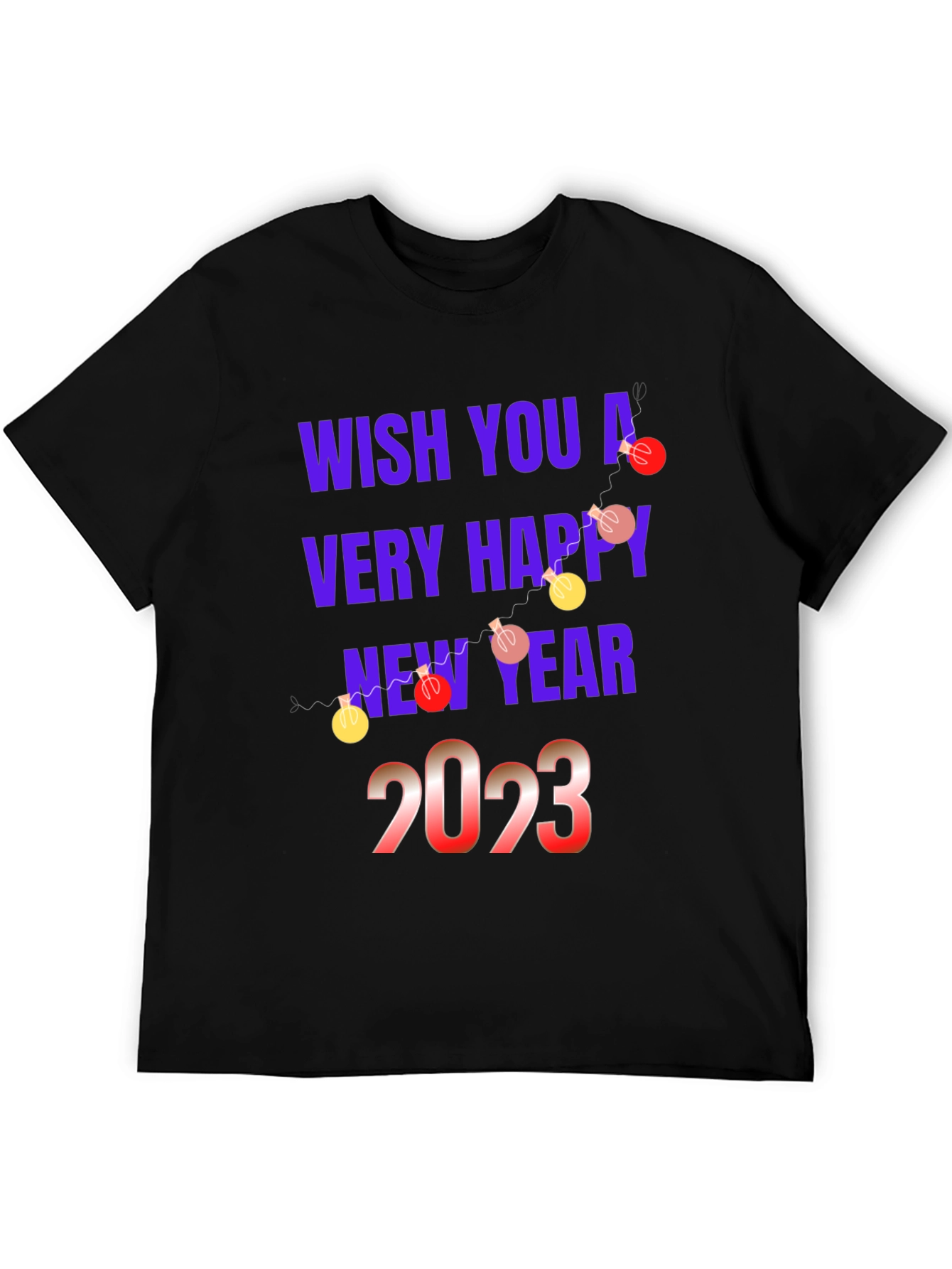 Festive New Year 2023 Graphic Tee