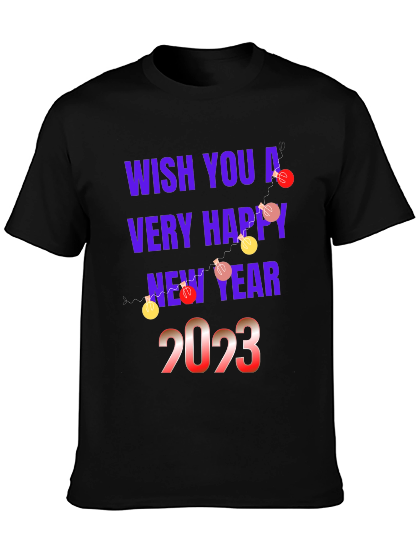 Festive New Year 2023 Graphic Tee