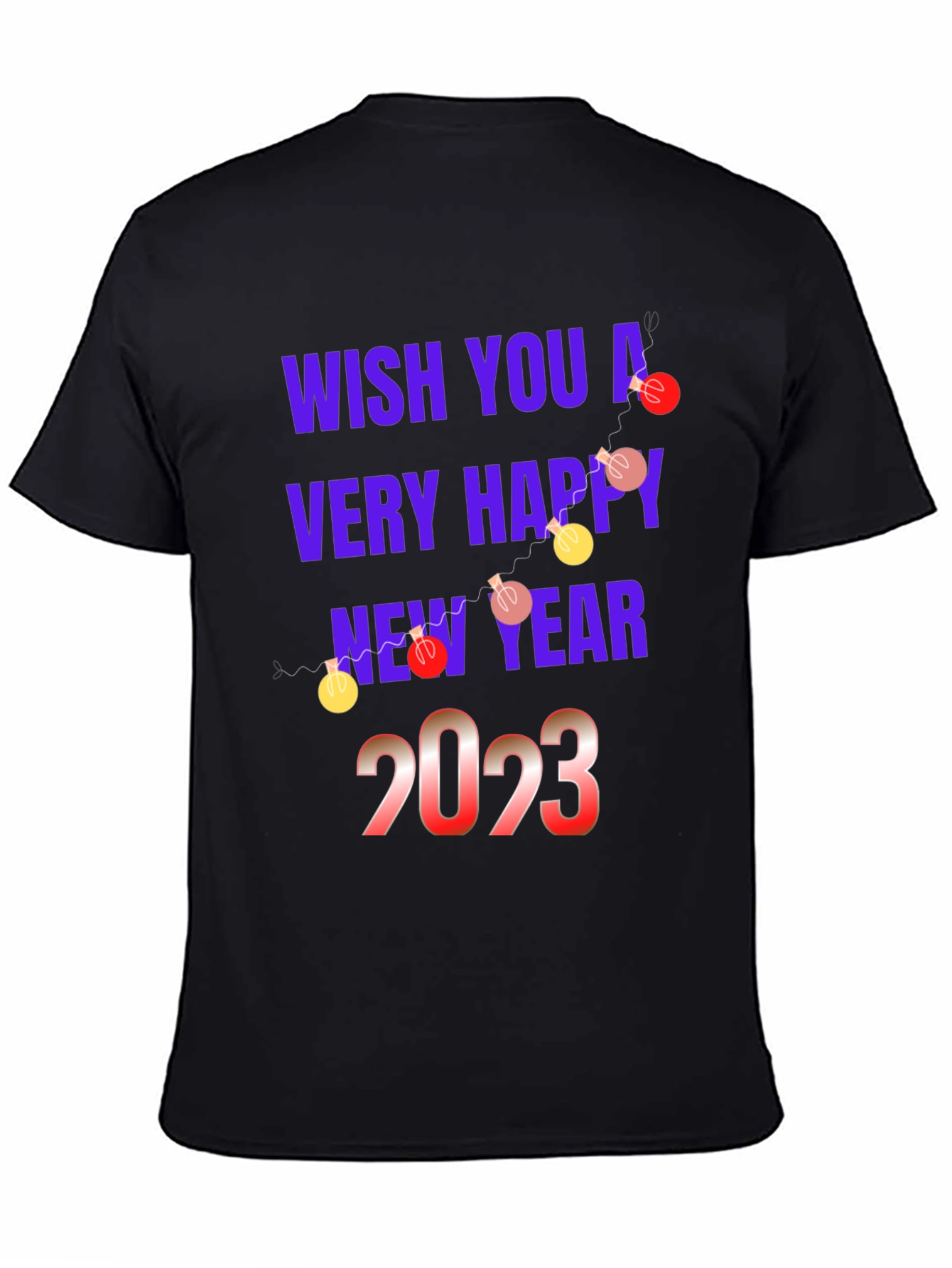 Festive New Year 2023 Graphic Tee