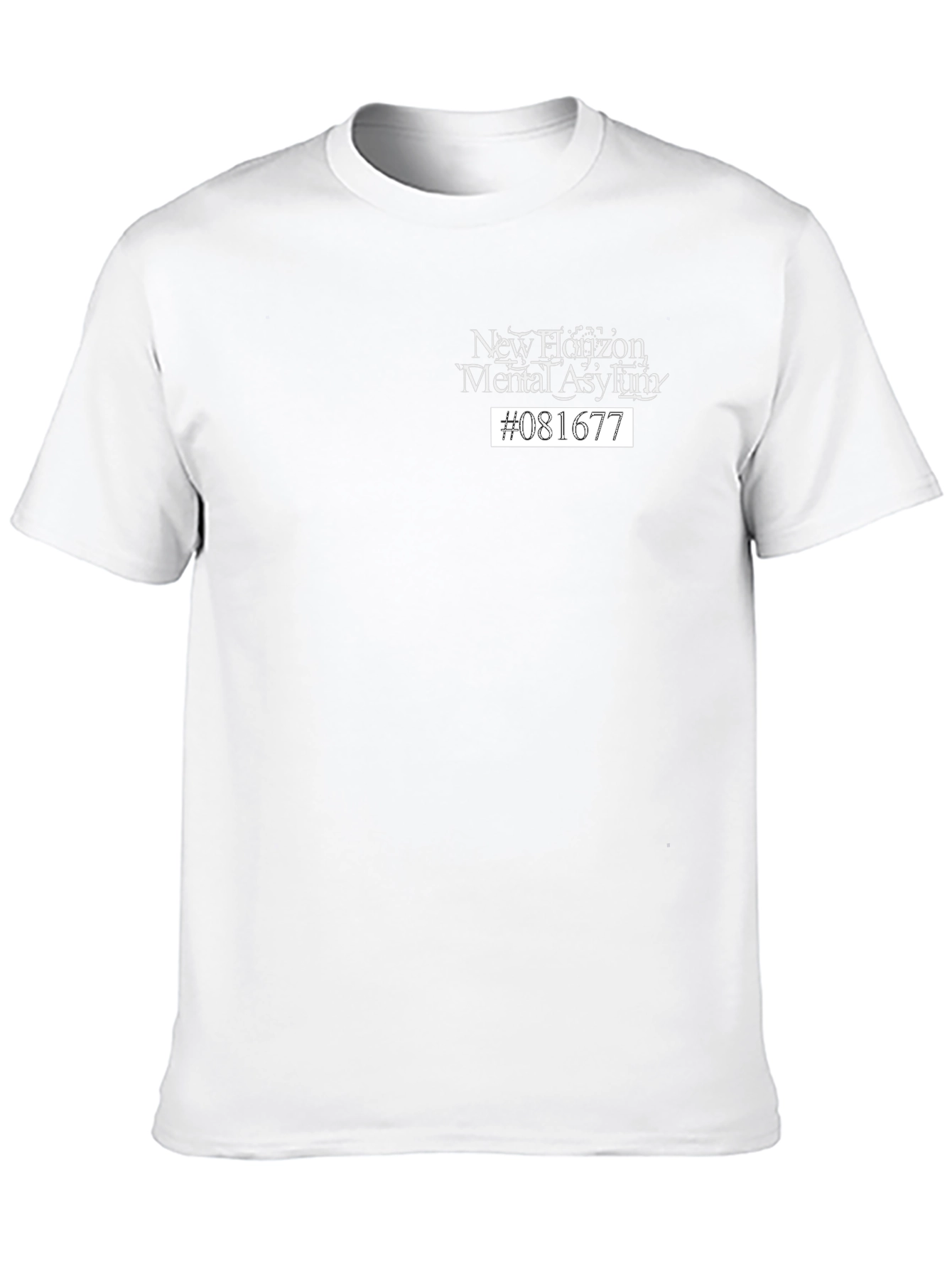 New Horizon Mental Asylum Graphic Tee - Black