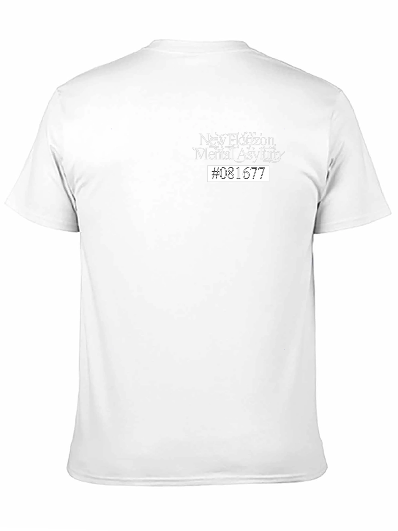 New Horizon Mental Asylum Graphic Tee - Black