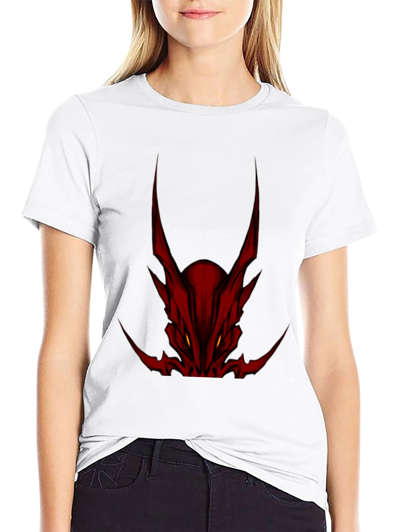 Red Devil Graphic Black T-Shirt