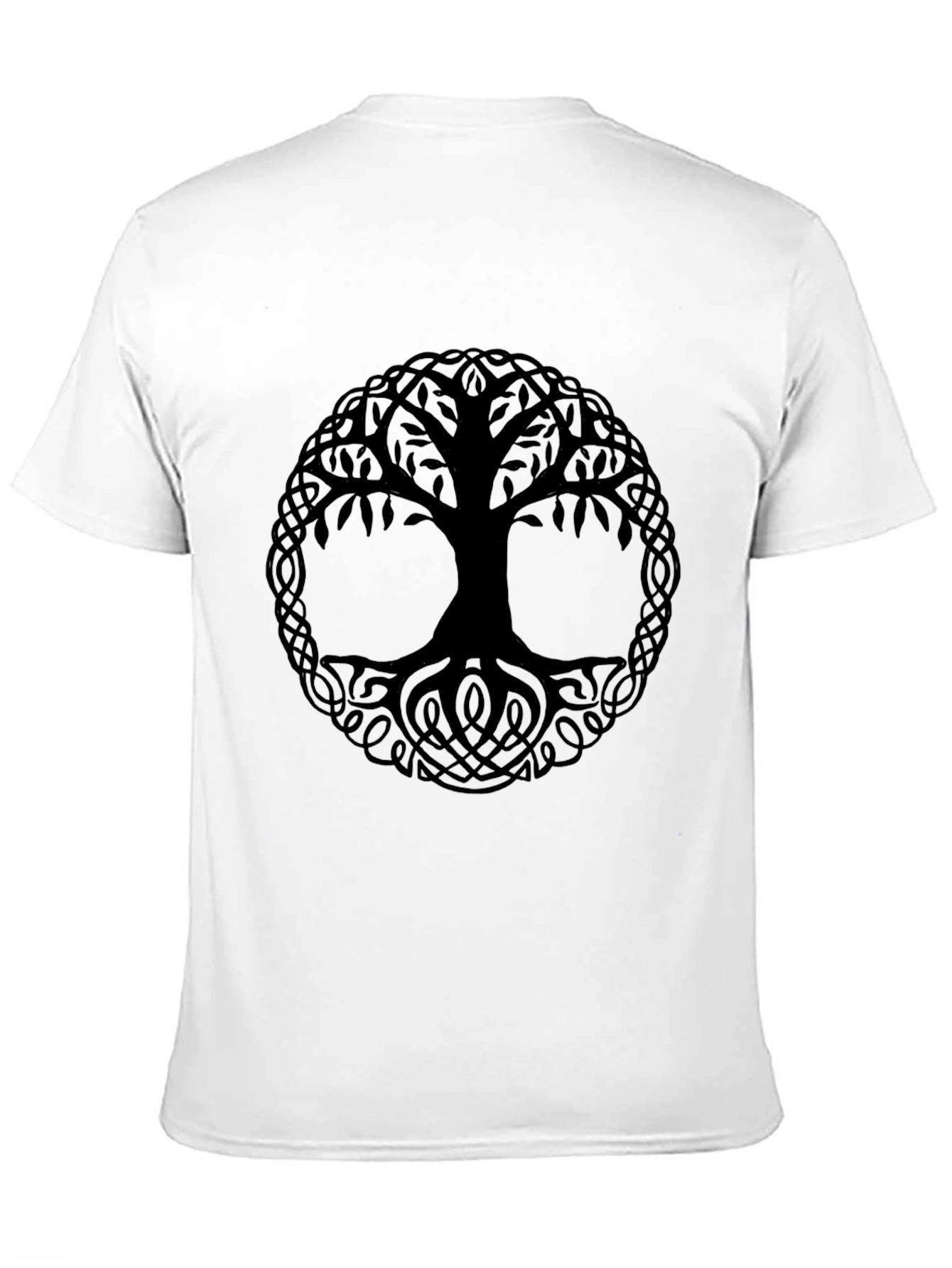 Celtic Tree of Life Black T-Shirt