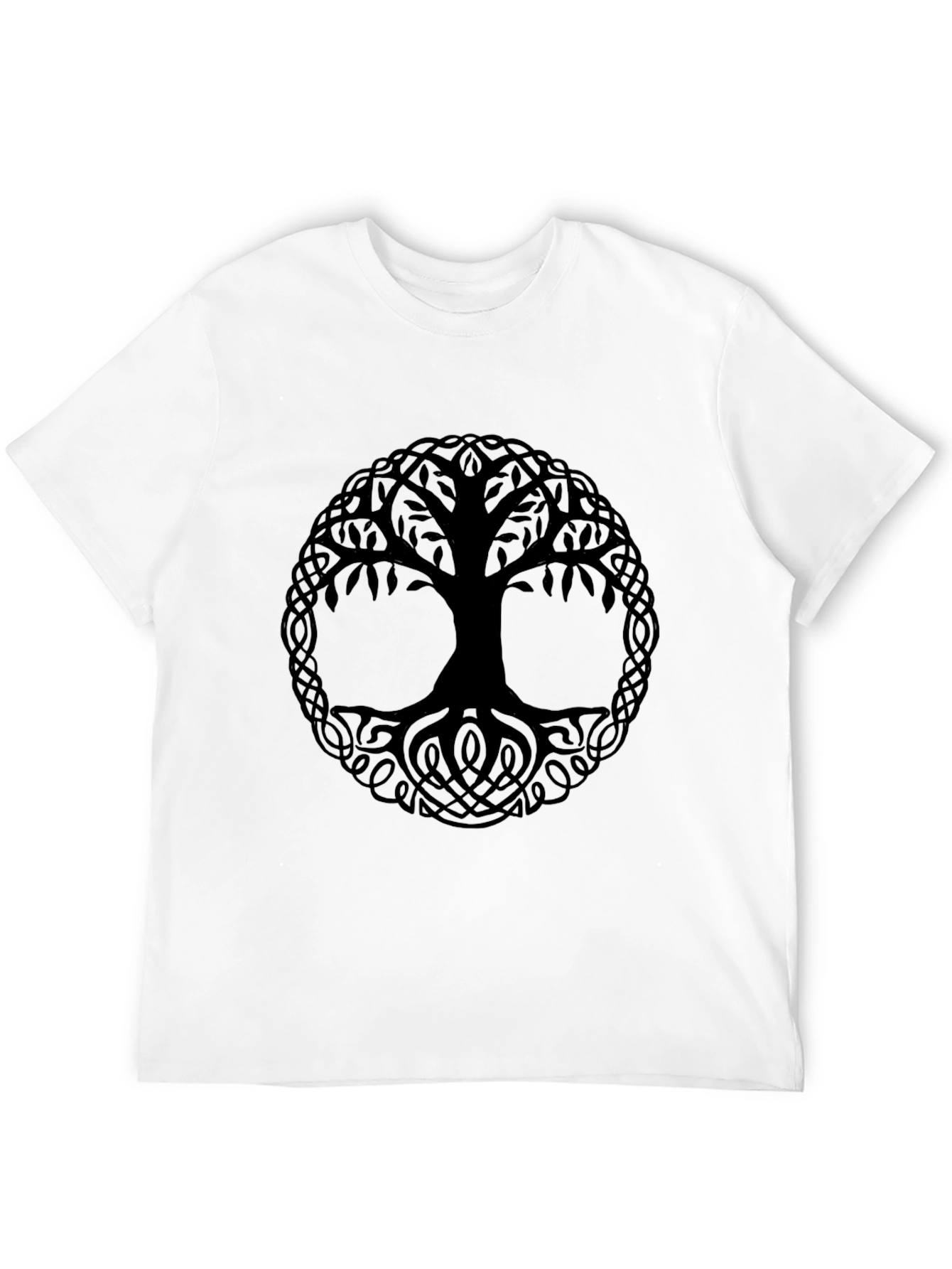 Celtic Tree of Life Black T-Shirt