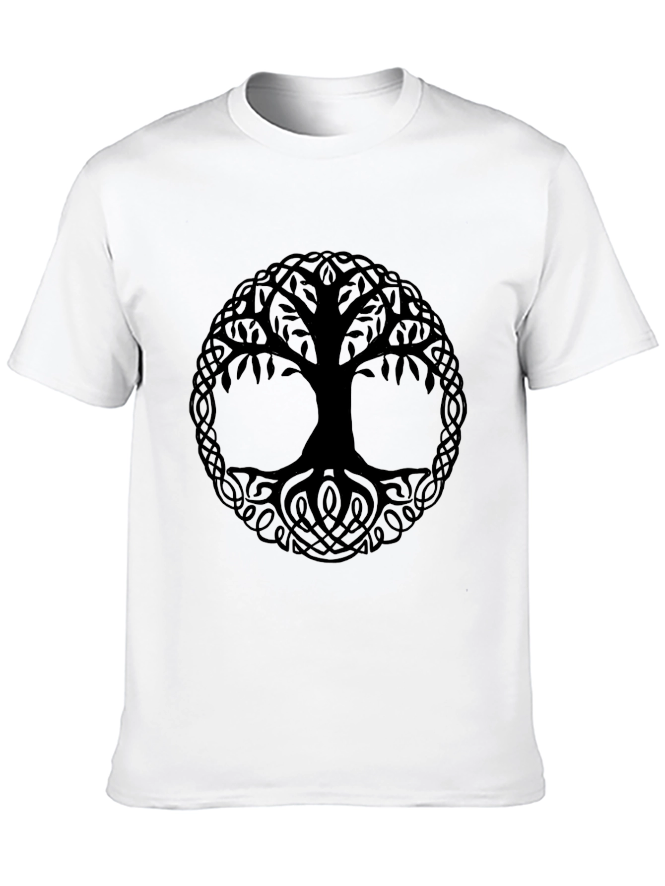 Celtic Tree of Life Black T-Shirt