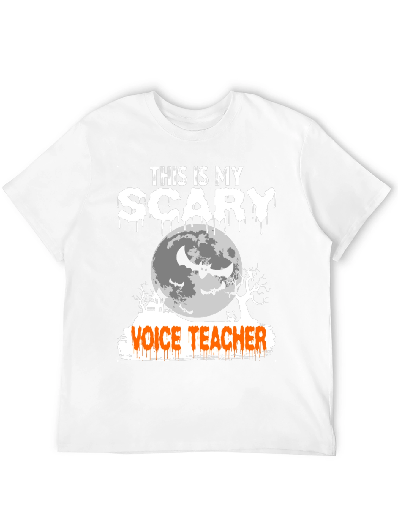 Scary Voice Teacher Halloween T-Shirt