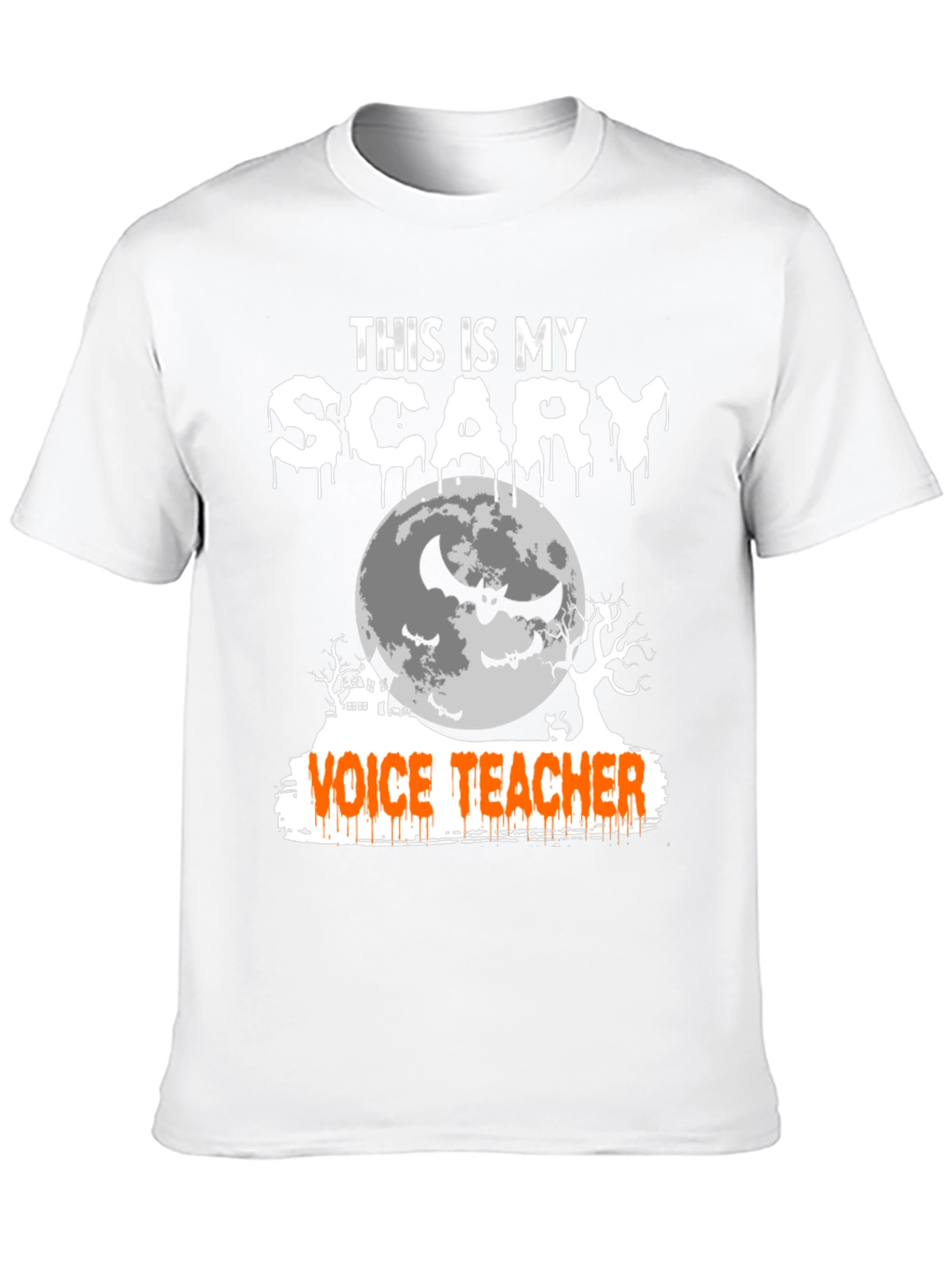 Scary Voice Teacher Halloween T-Shirt