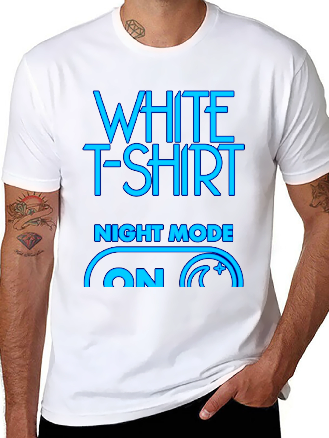 Night Mode On T-Shirt - Graphic Tee