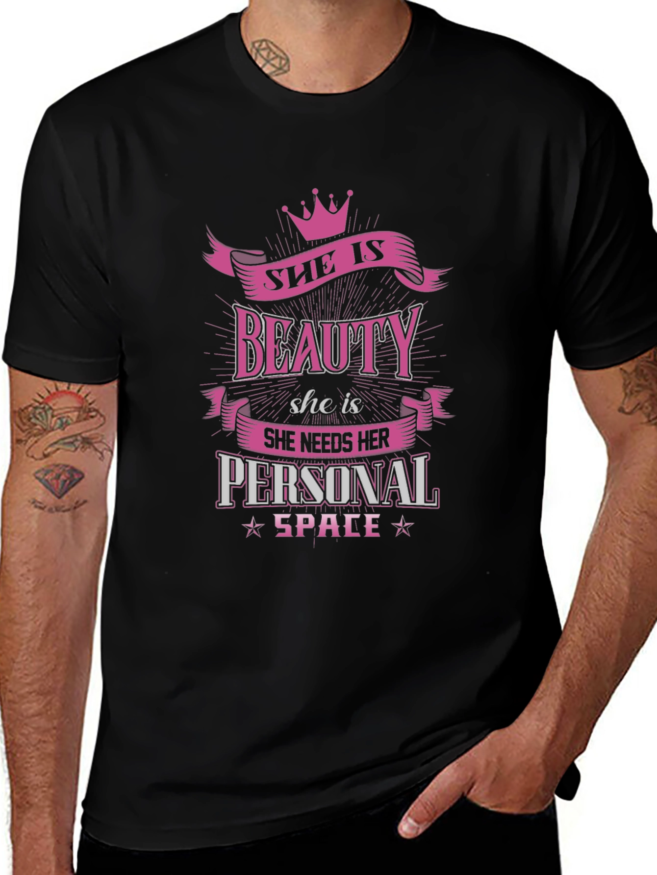 She is Beauty Personal Space T-Shirt