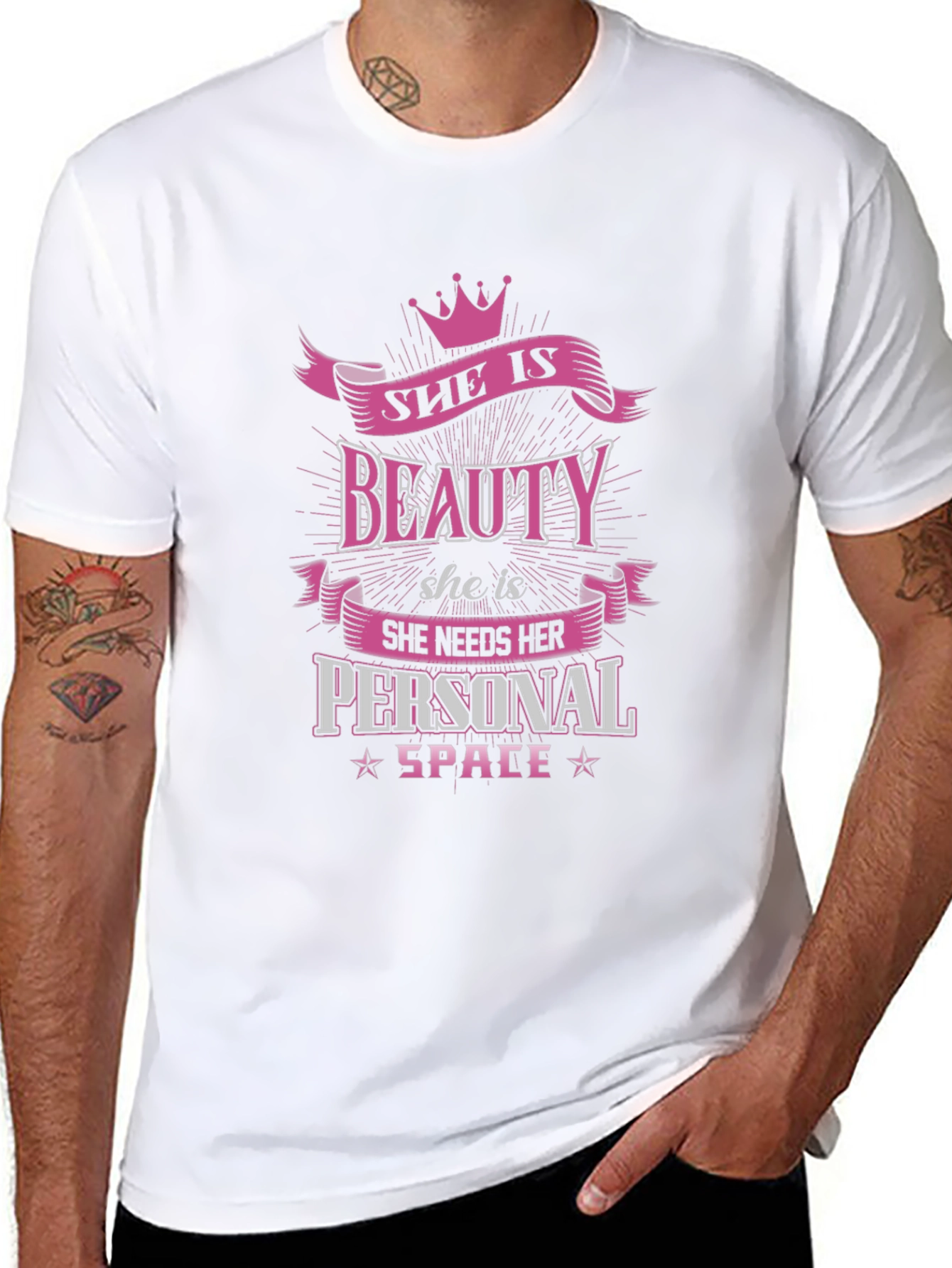 She is Beauty Personal Space T-Shirt