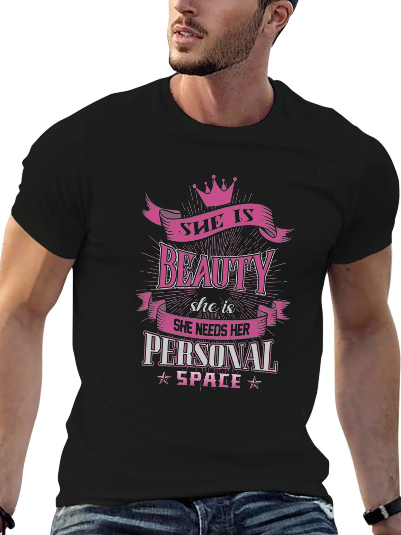 She is Beauty Personal Space T-Shirt