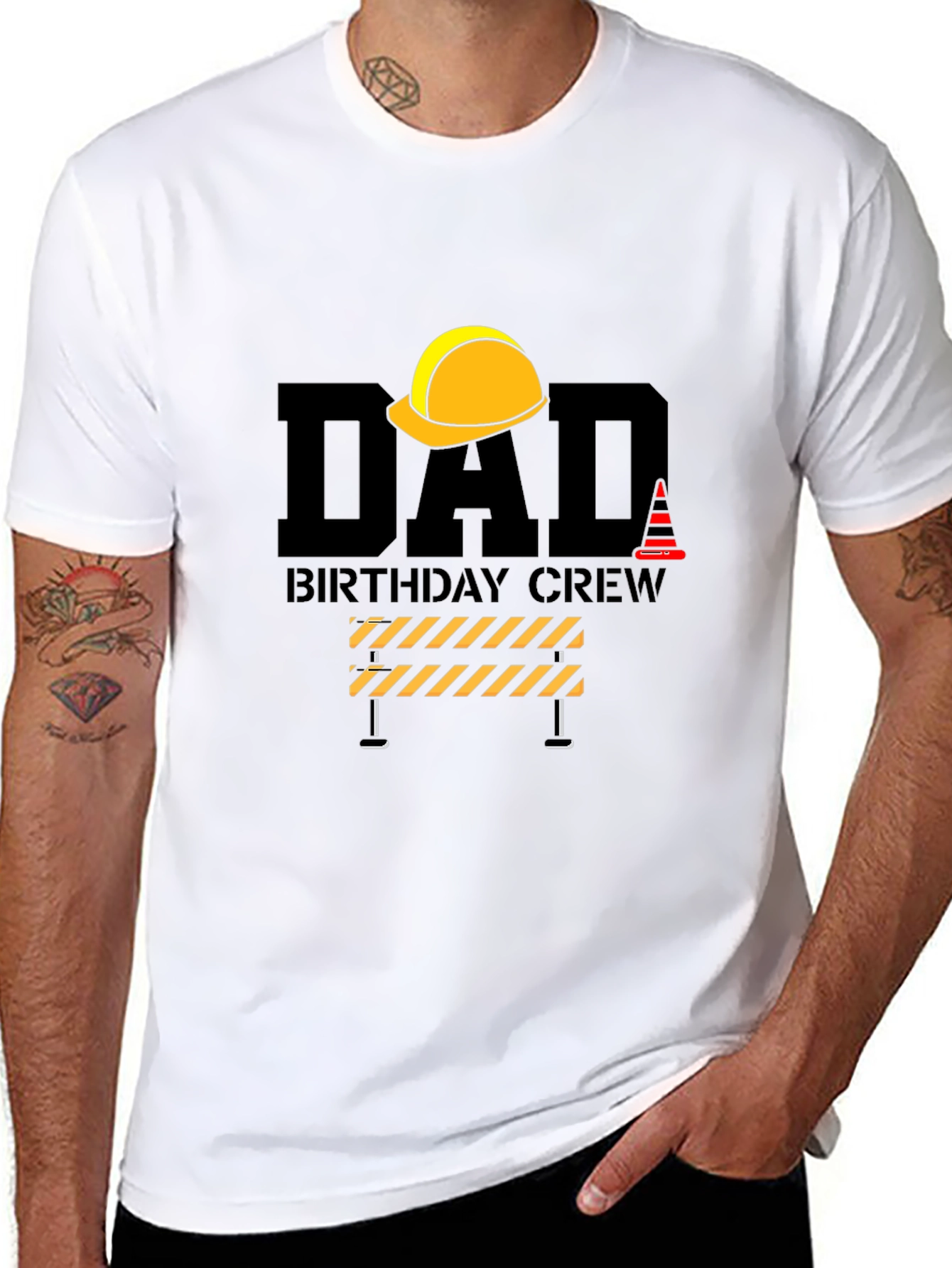 Dad Birthday Crew T-Shirt