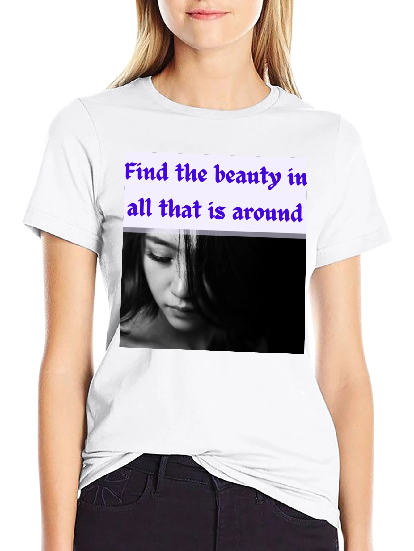 Beauty Within T-Shirt - Inspirational Graphic Tee