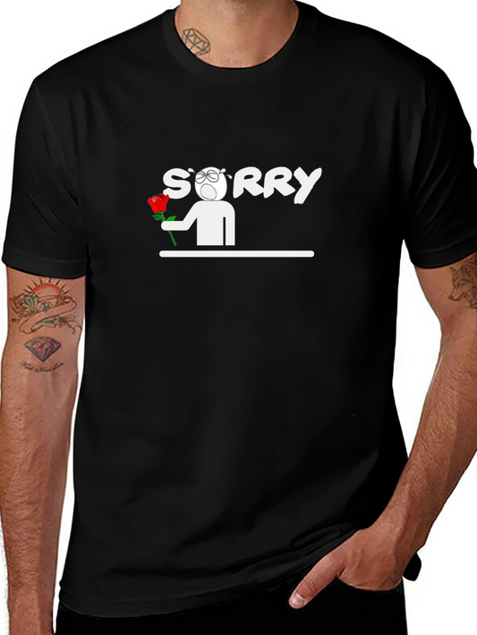 Sorry Graphic Tee - Apology T-Shirt