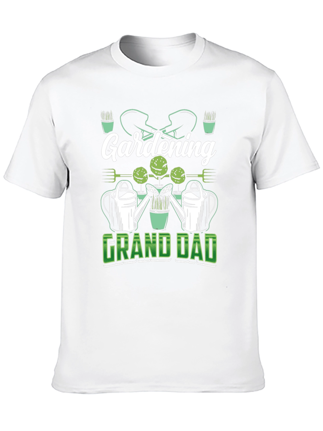 Gardening Grandad Black T-Shirt