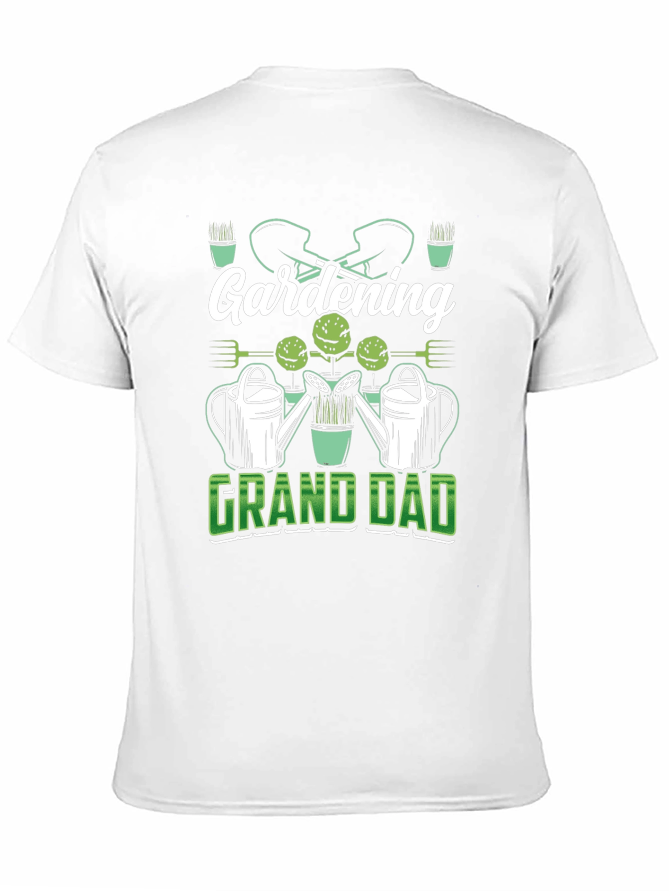 Gardening Grandad Black T-Shirt