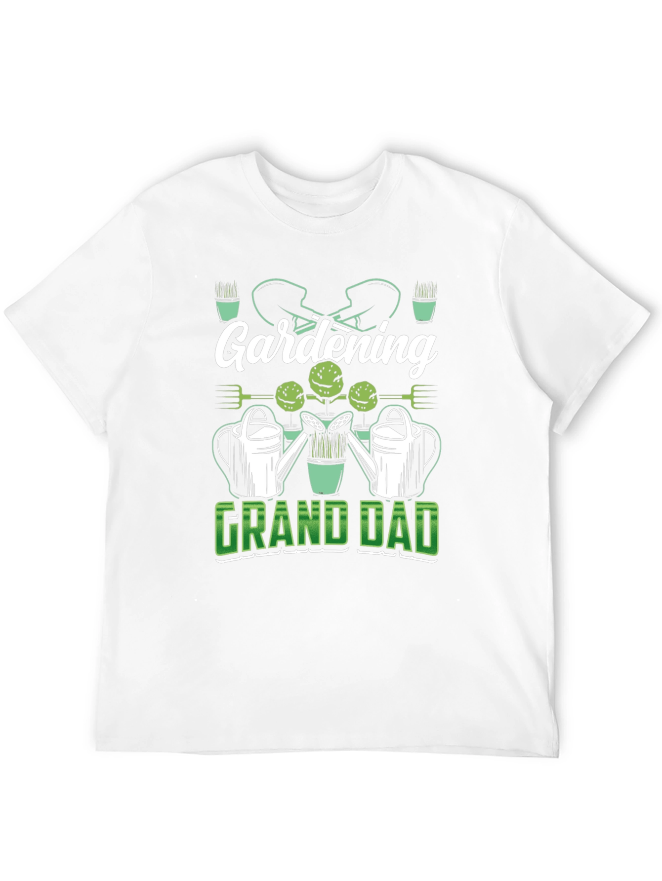 Gardening Grandad Black T-Shirt