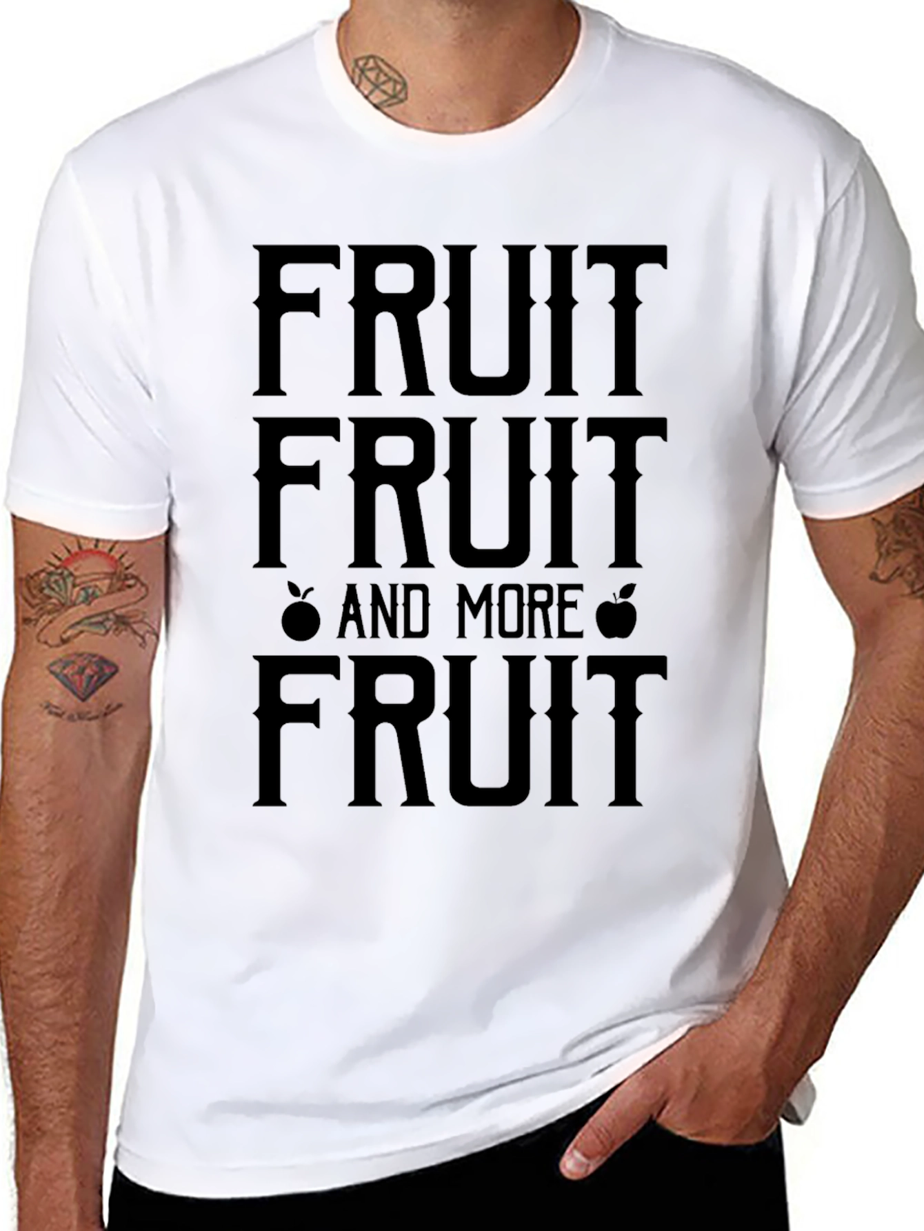 Fruit Graphic T-Shirt - Funny Foodie Tee
