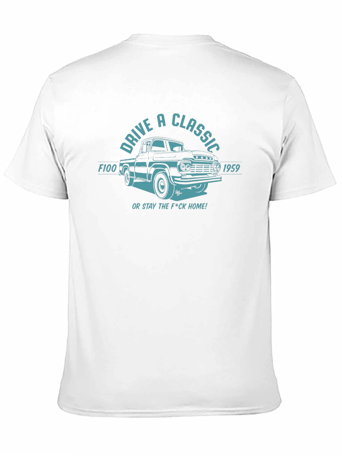 Drive A Classic 1959 F100 Black T-Shirt
