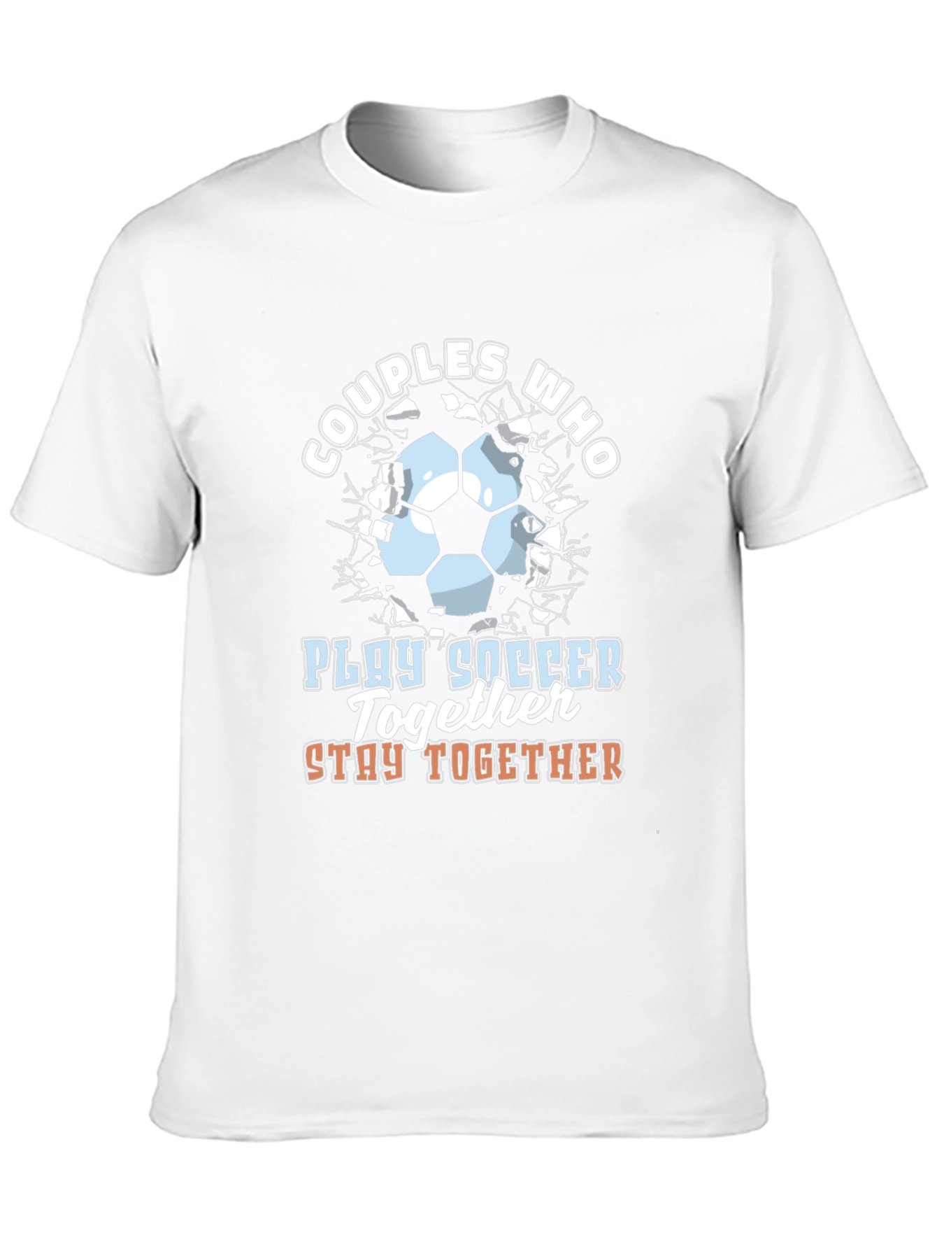 Couples Who Play Soccer Together T-Shirt