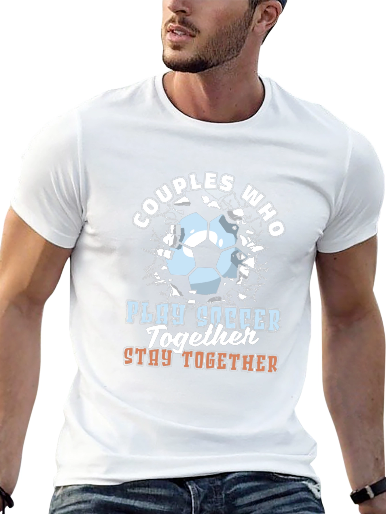 Couples Who Play Soccer Together T-Shirt