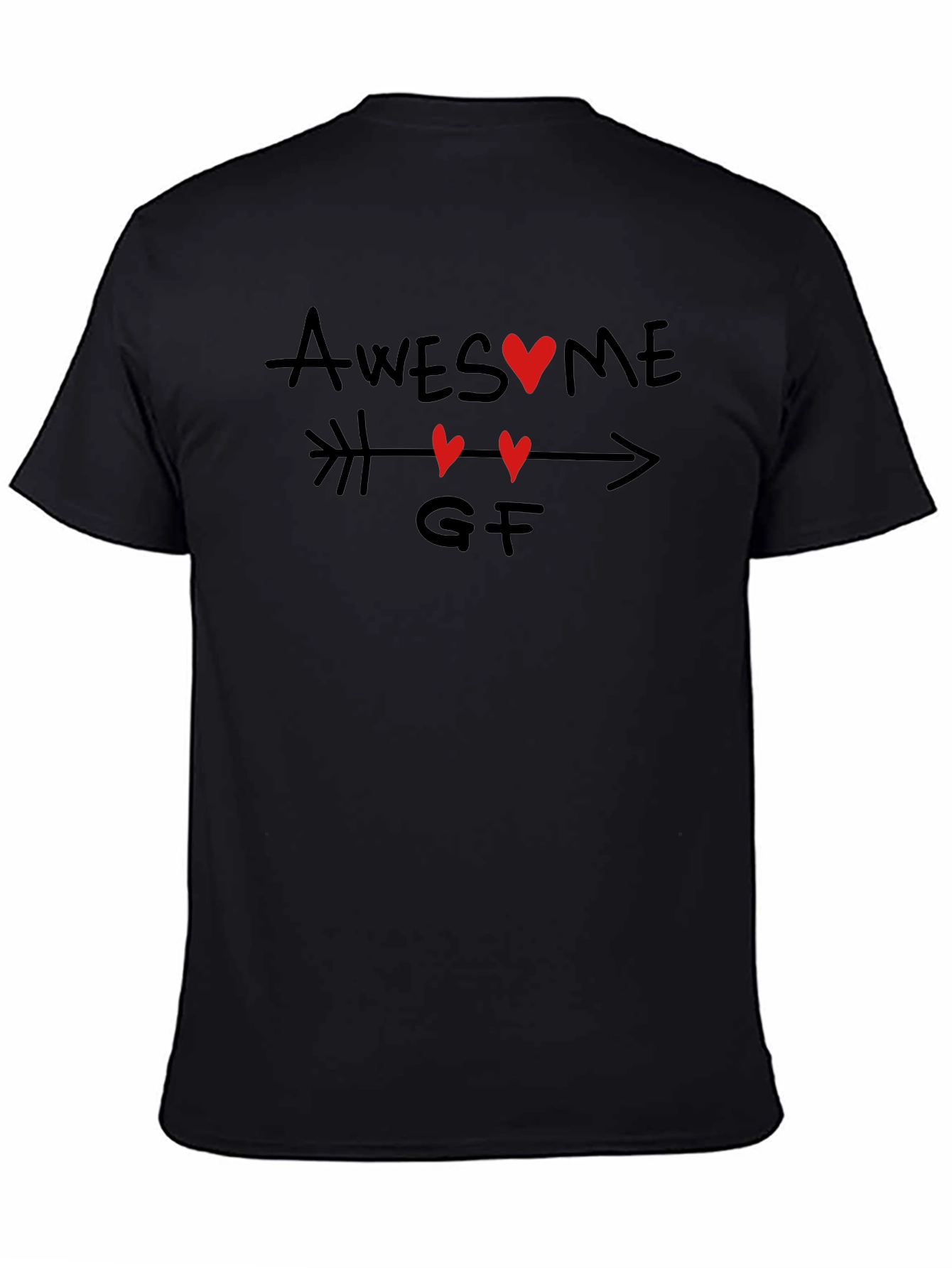 Awesome GF Heart Arrow T-Shirt - Perfect Gift!