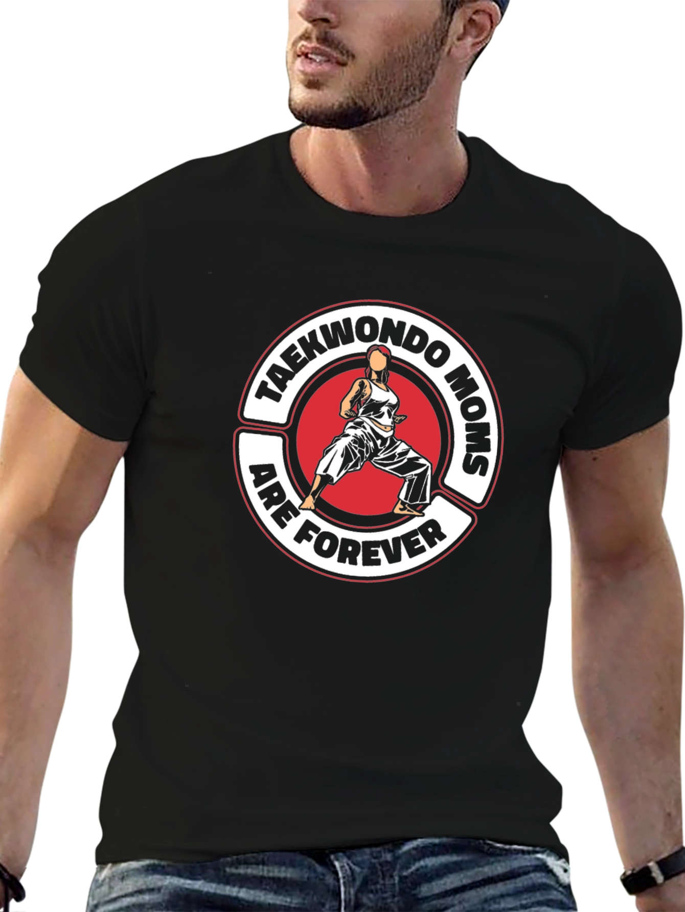 Taekwondo Moms Forever Graphic T-Shirt