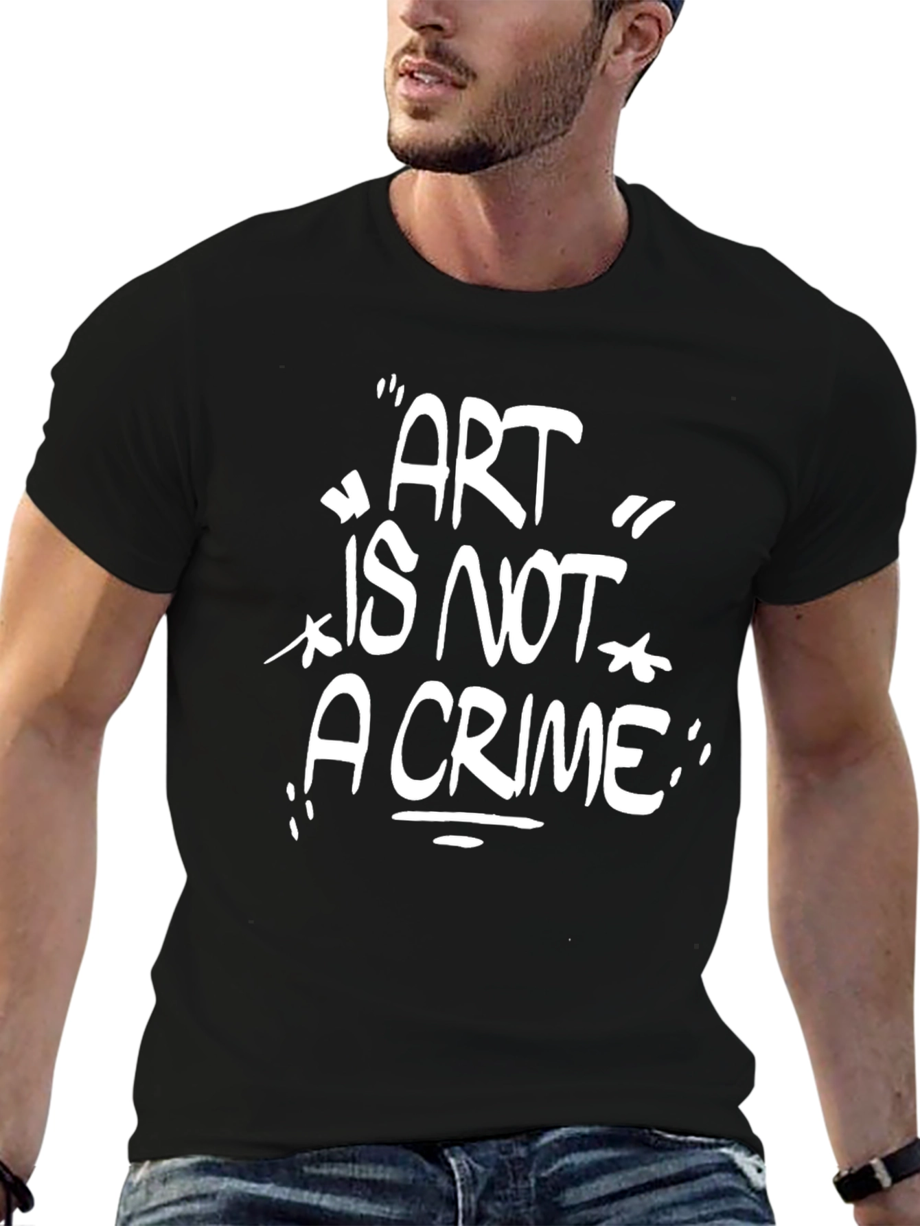 Art Is Not A Crime Graphic Tee