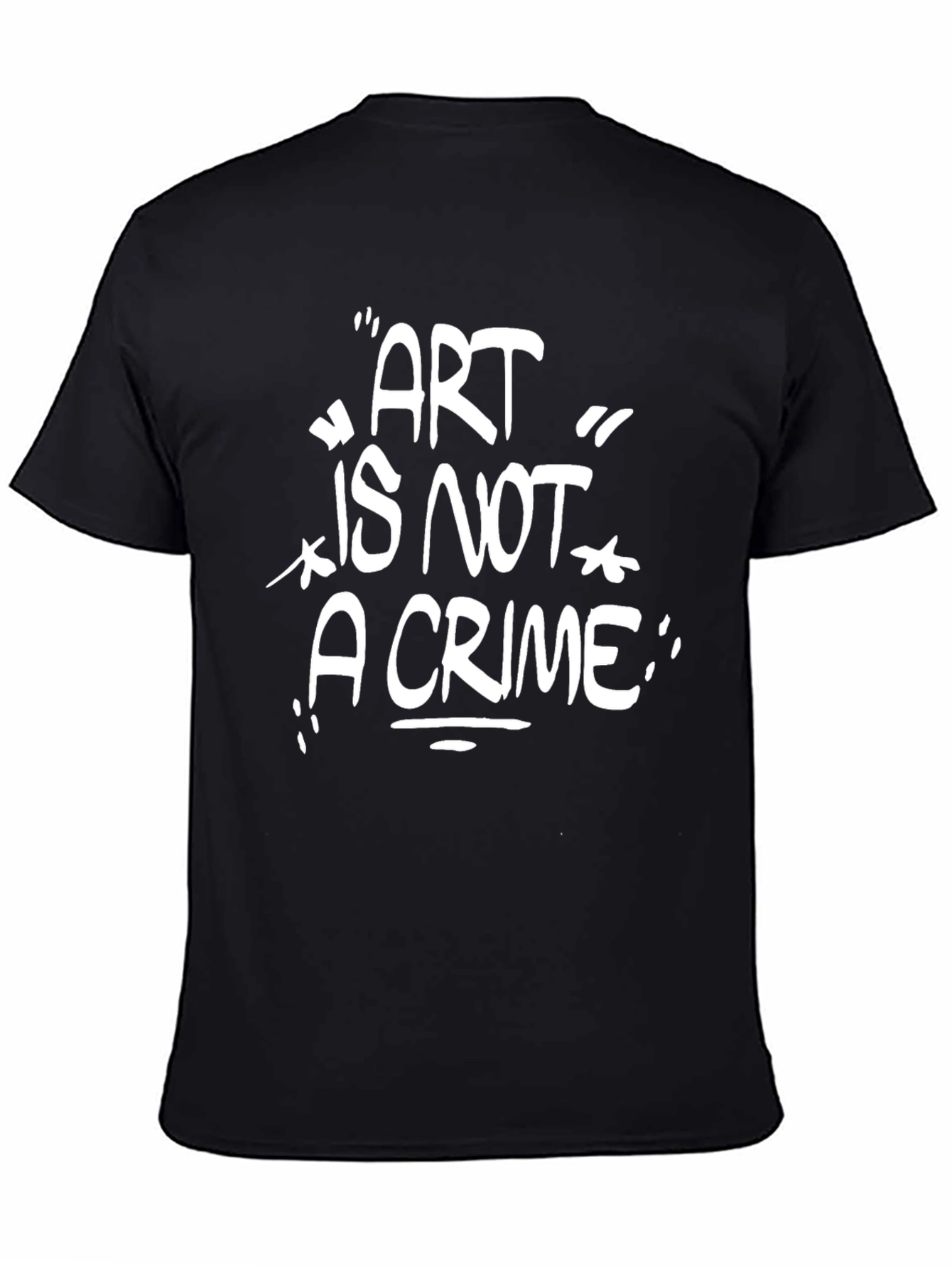 Art Is Not A Crime Graphic Tee