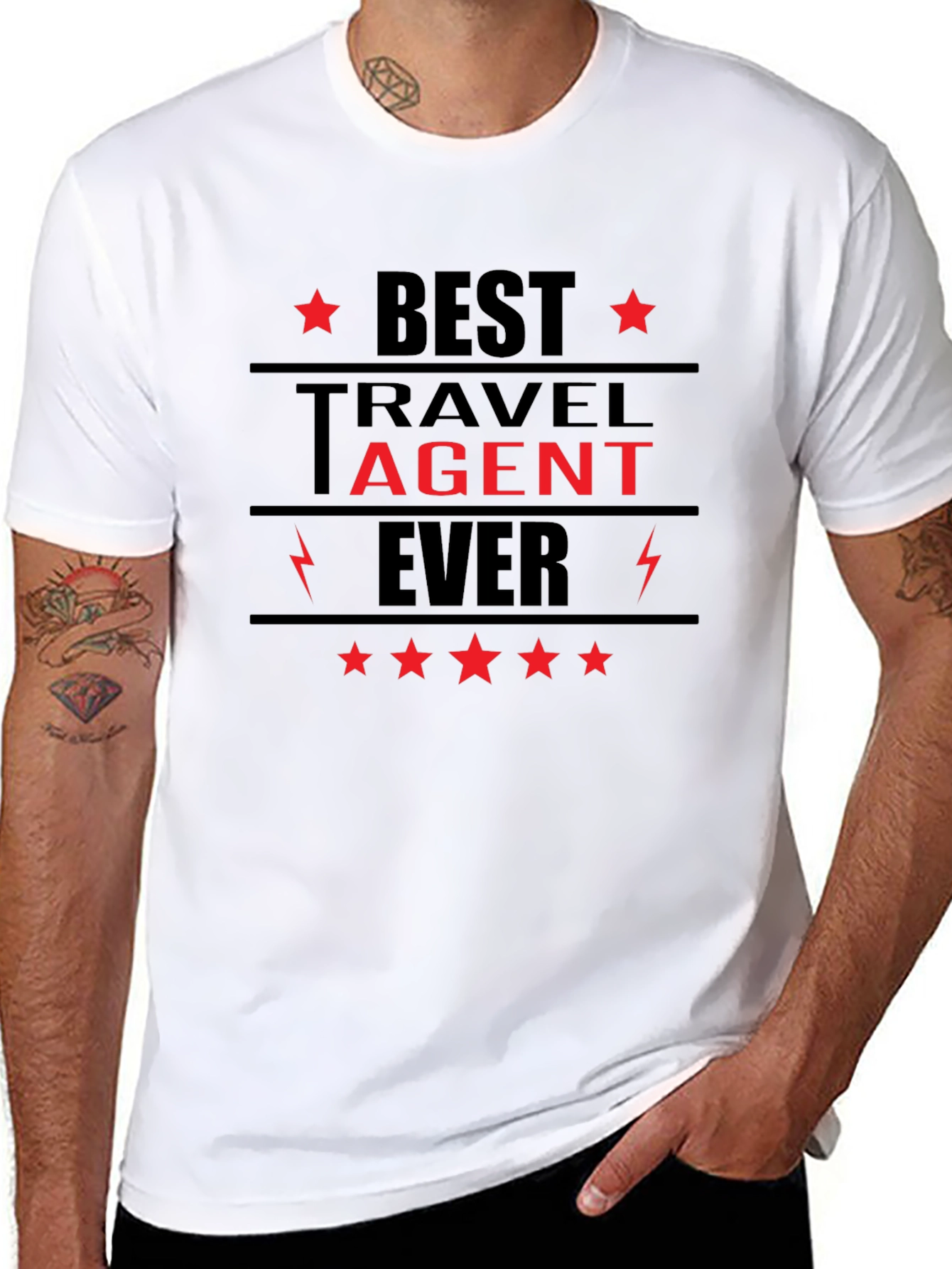 Best Travel Agent Ever Graphic Tee