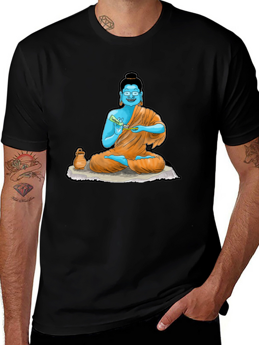 Buddha Toothpaste Graphic Tee - Unique Design
