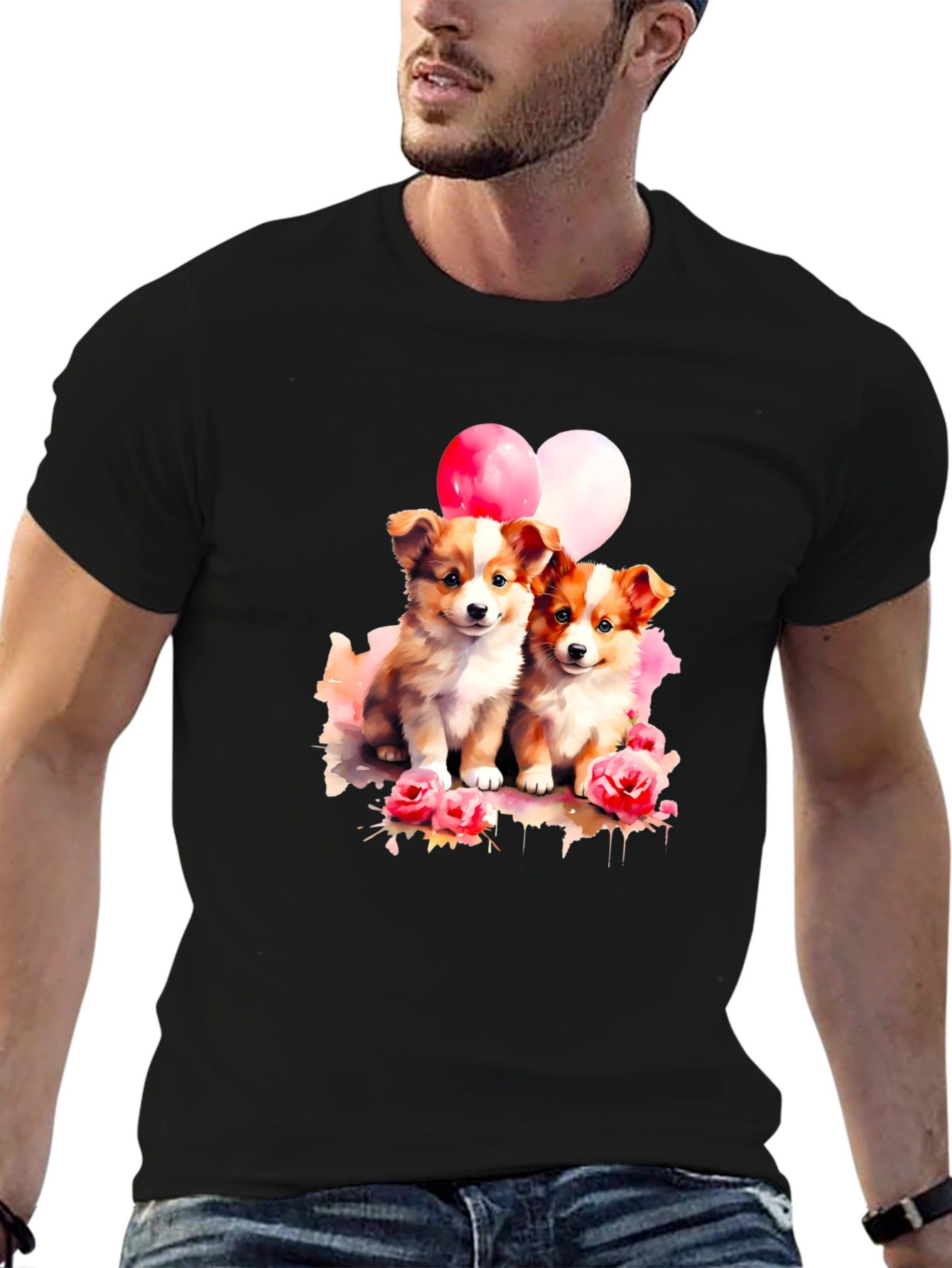 Corgi Puppy Love T-Shirt