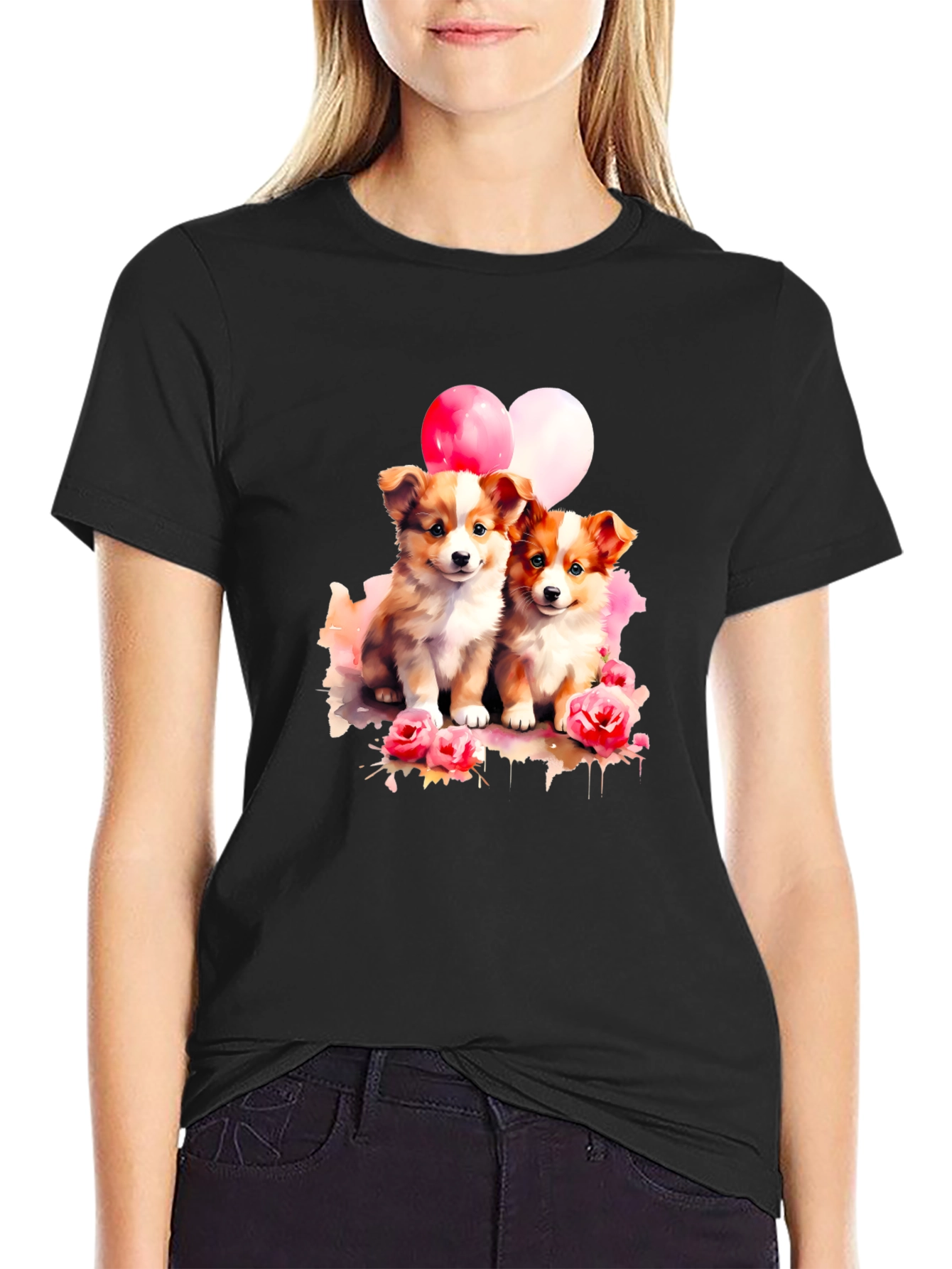 Corgi Puppy Love T-Shirt