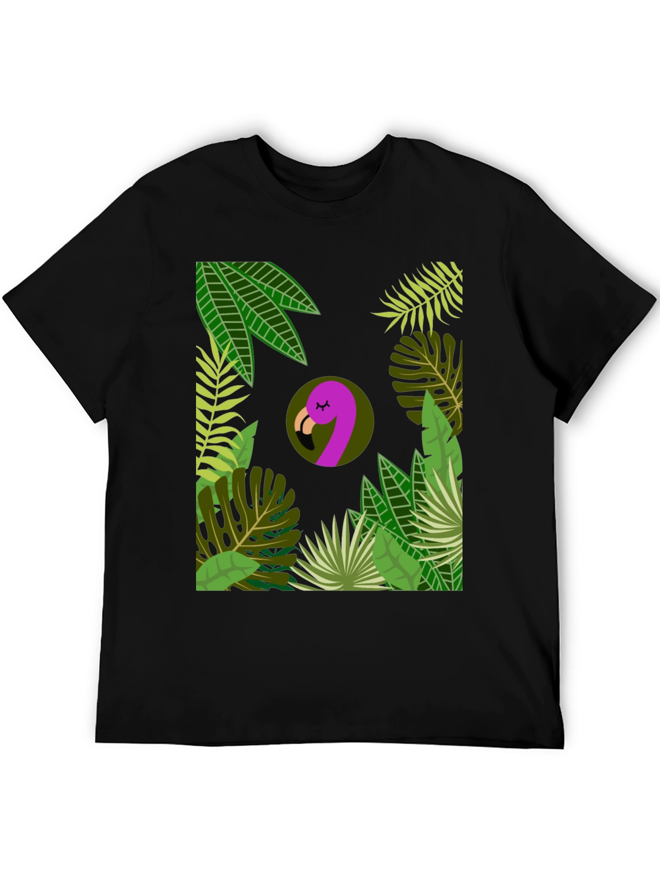 Tropical Flamingo Graphic Tee